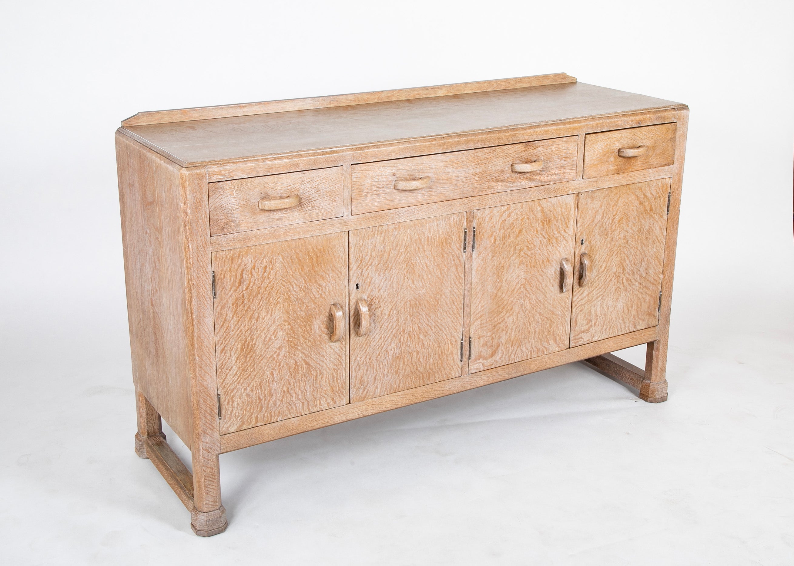 Limed Oak Cabinet Attributed to Ambrose Heal & Son, London