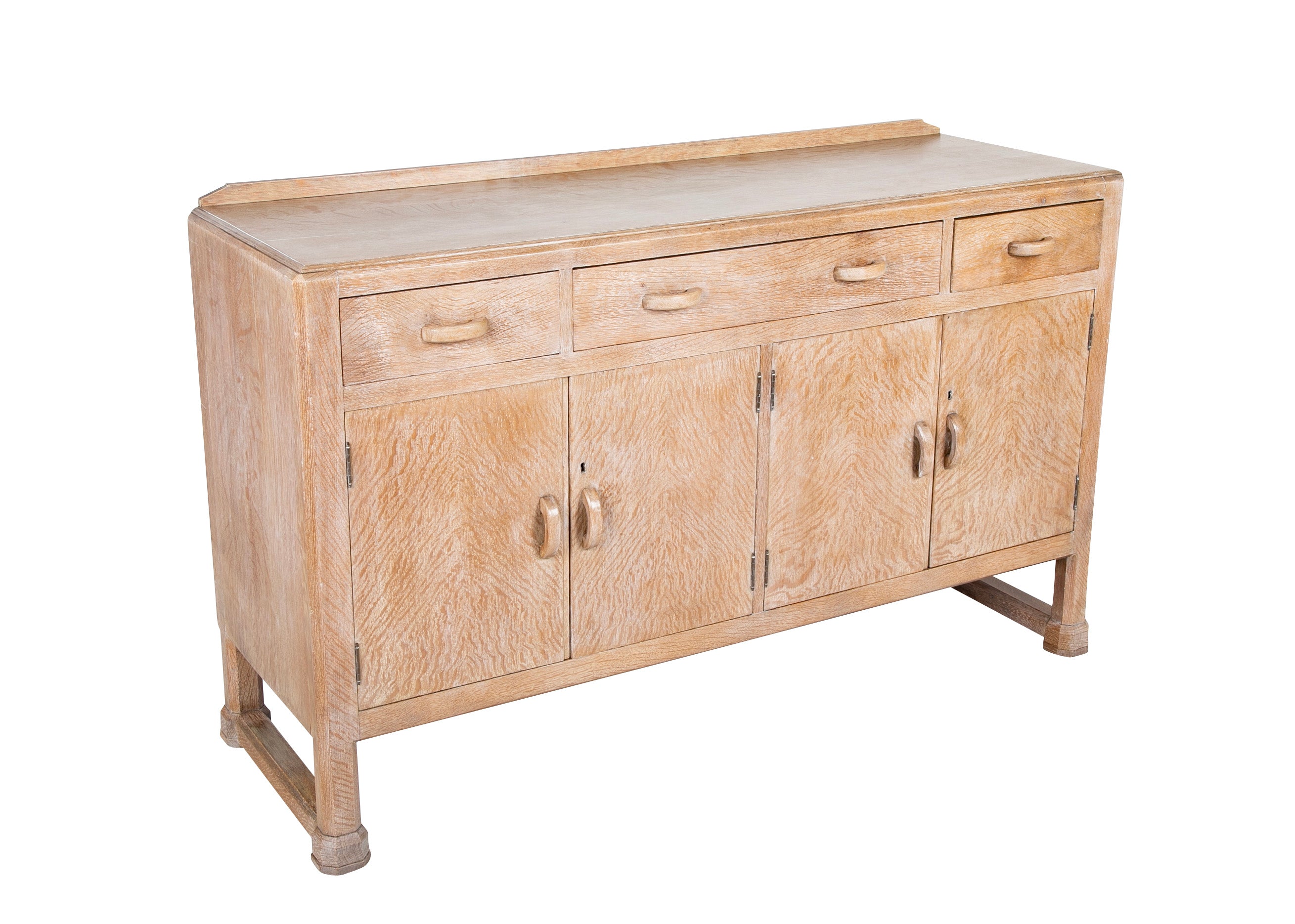 Limed Oak Cabinet Attributed to Ambrose Heal & Son, London