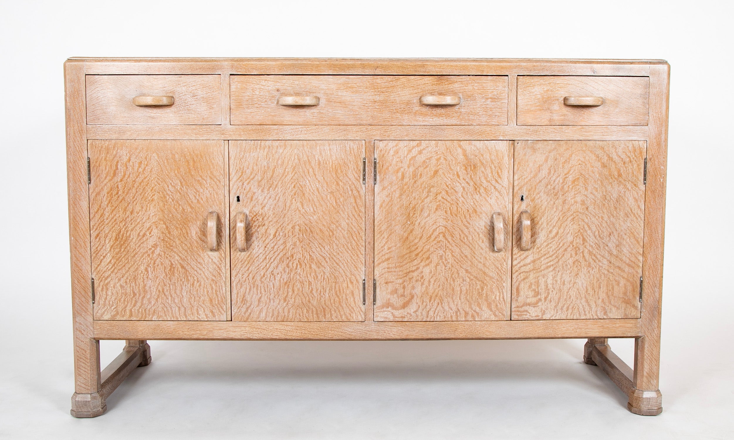 Limed Oak Cabinet Attributed to Ambrose Heal & Son, London