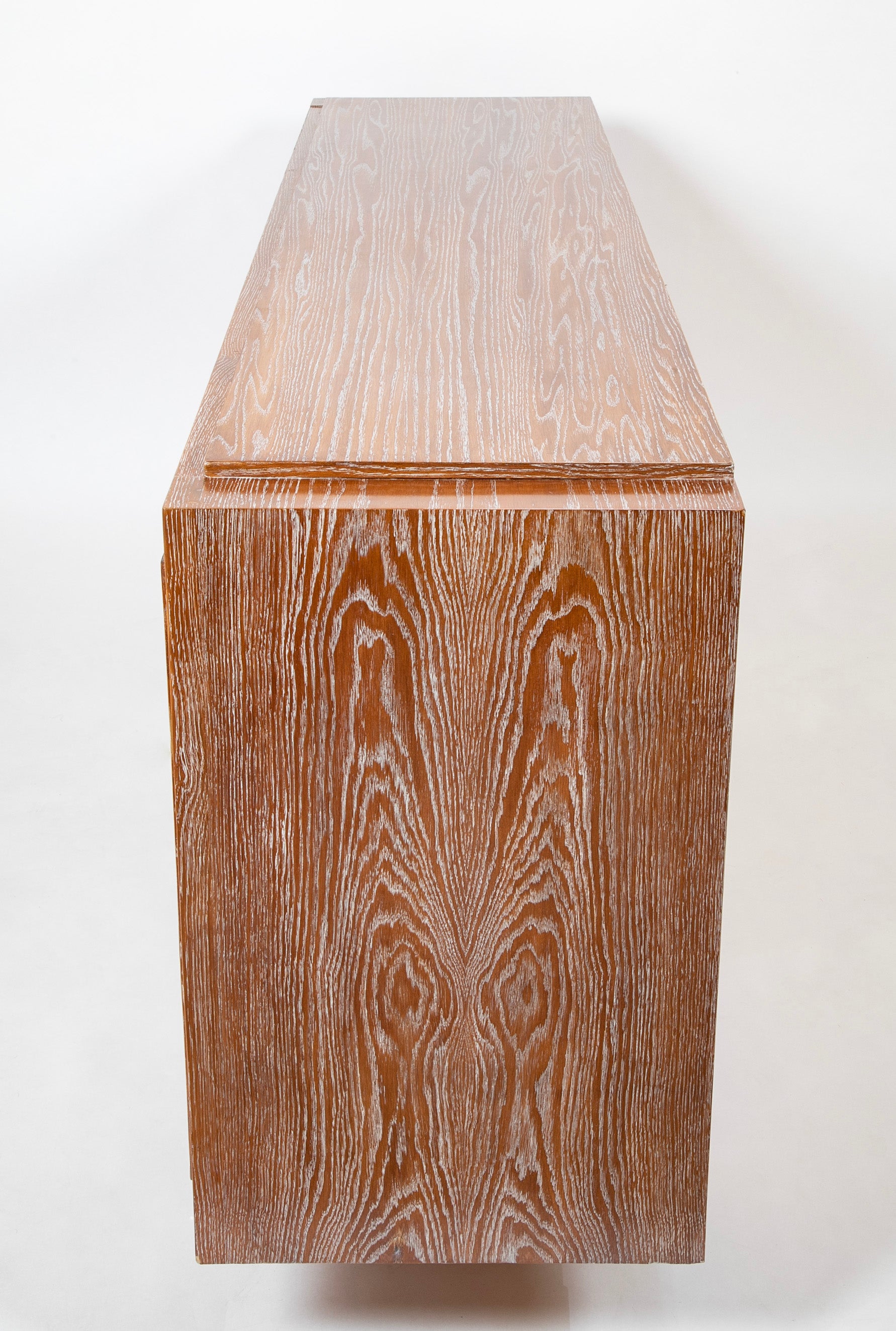 A Mid-Century French Cerused Oak Sideboard