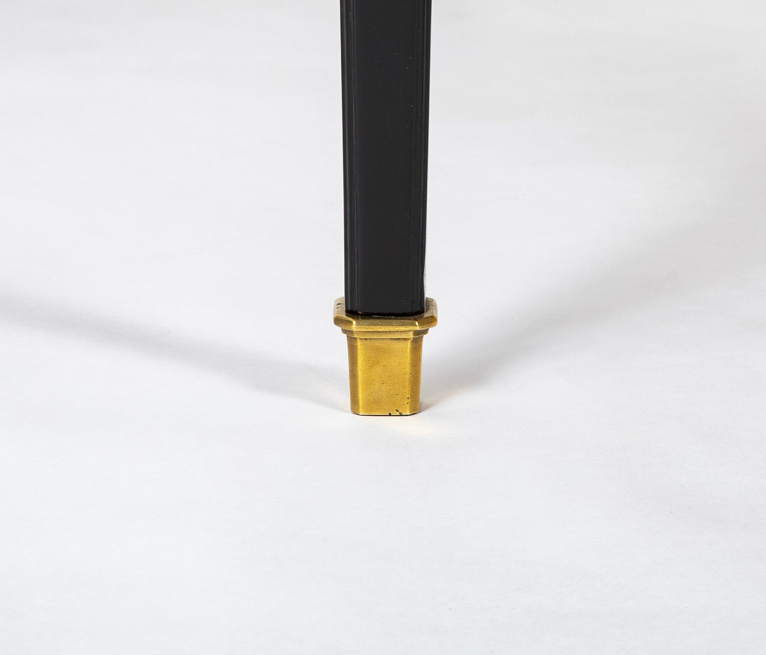 Leather Top Writing Table in the Manner of Jansen