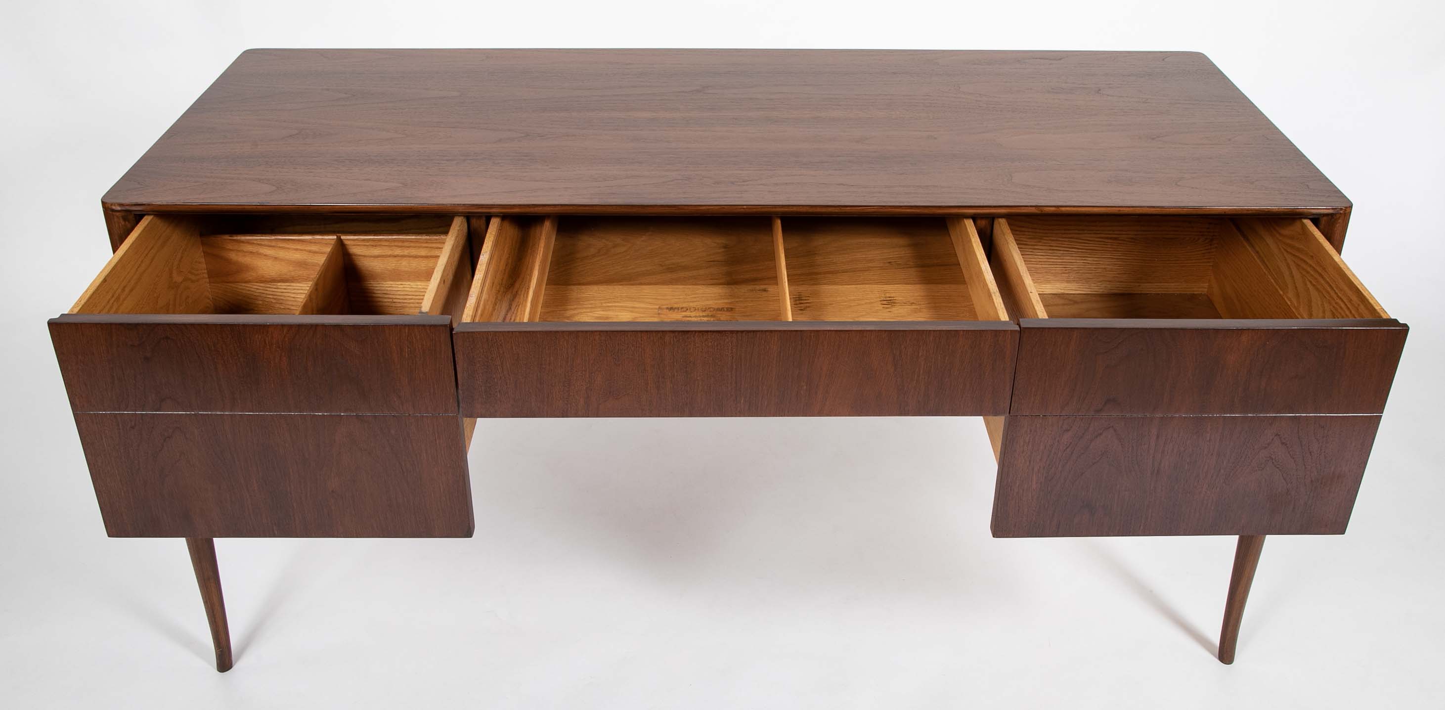 T.H. Robsjohn-Gibbings for Widdicomb Teak Desk