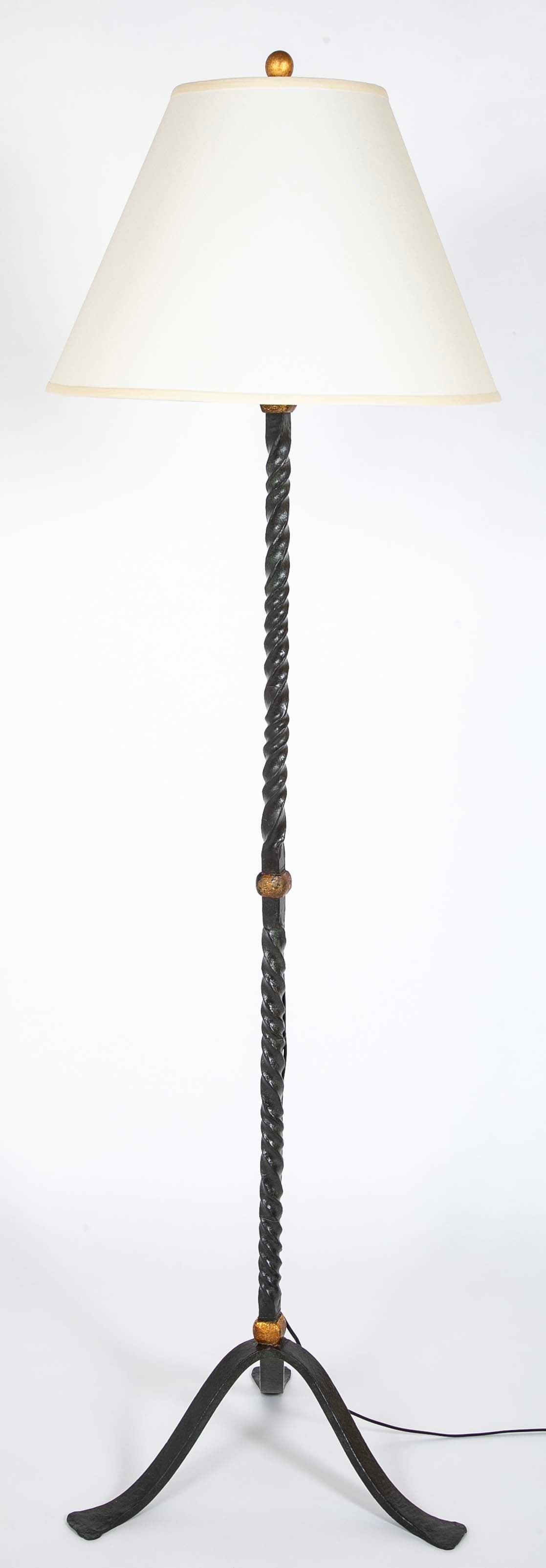 Forged Iron Floor Lamp