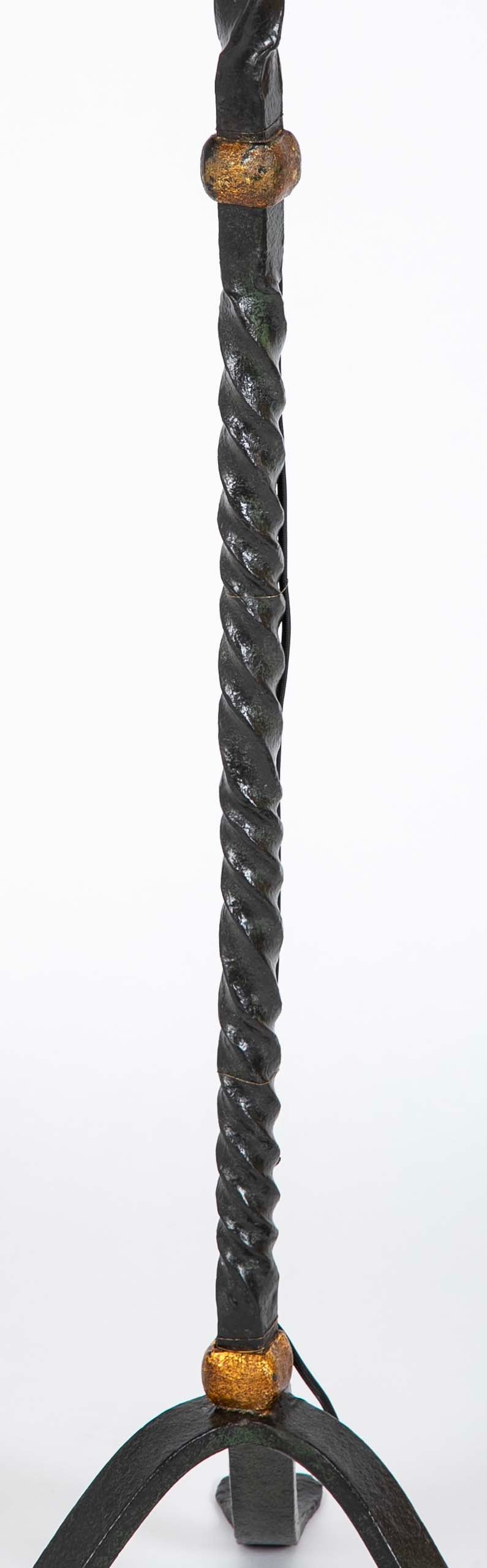 Forged Iron Floor Lamp