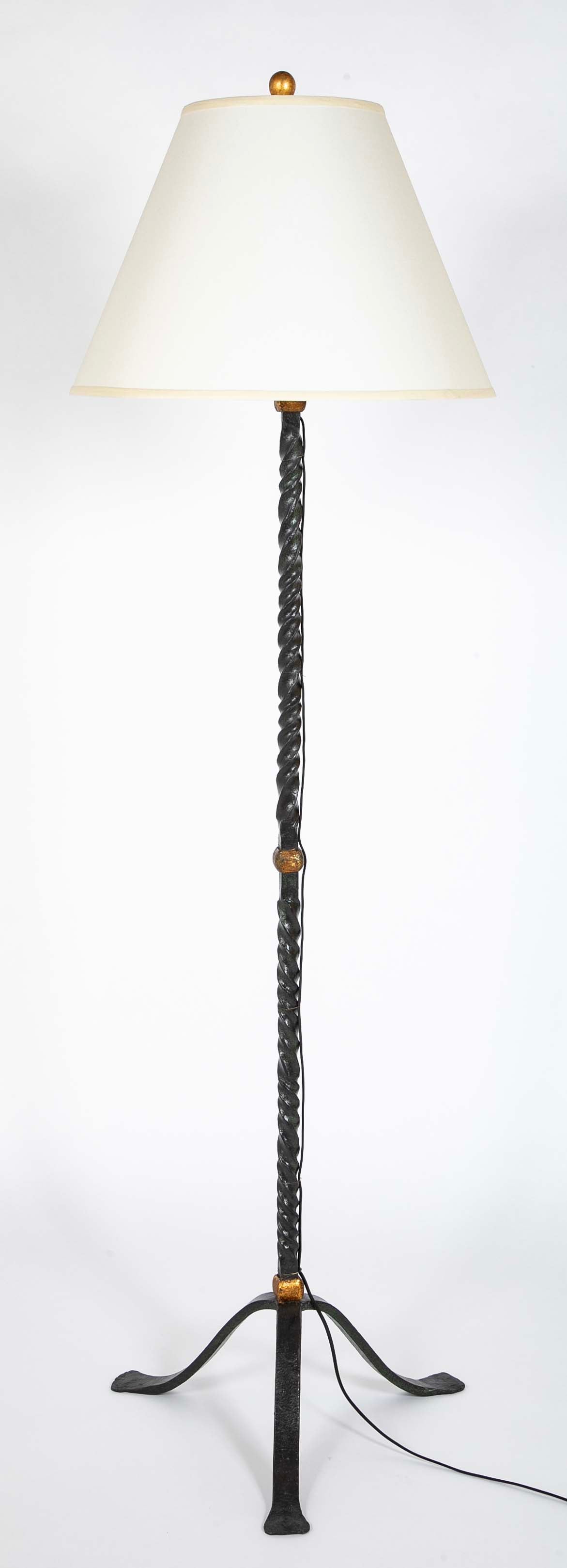 Forged Iron Floor Lamp