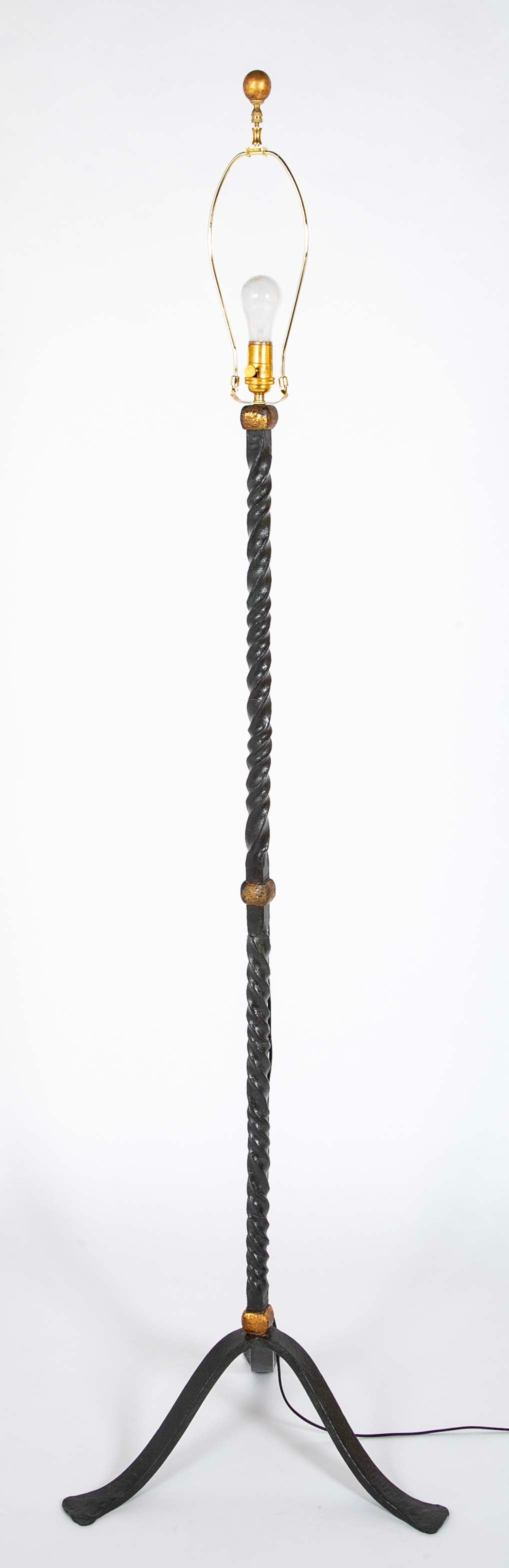 Forged Iron Floor Lamp