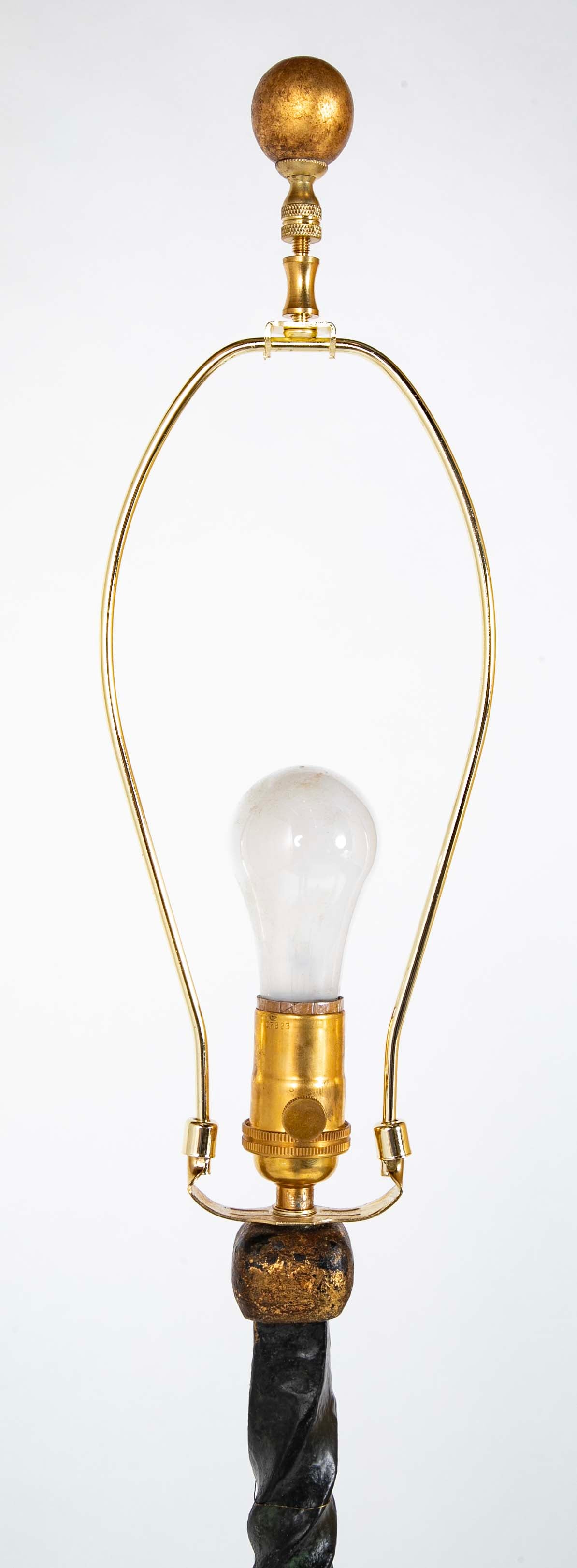 Forged Iron Floor Lamp