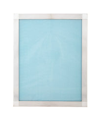 Tiffany & Co. Sterling Silver Picture Frame with Incised Line Border