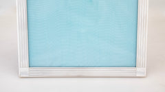 Tiffany & Co. Sterling Silver Picture Frame with Incised Line Border