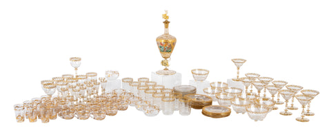 A Magnificent Collection of Late 19th/Early 20th Century Venetian Glassware