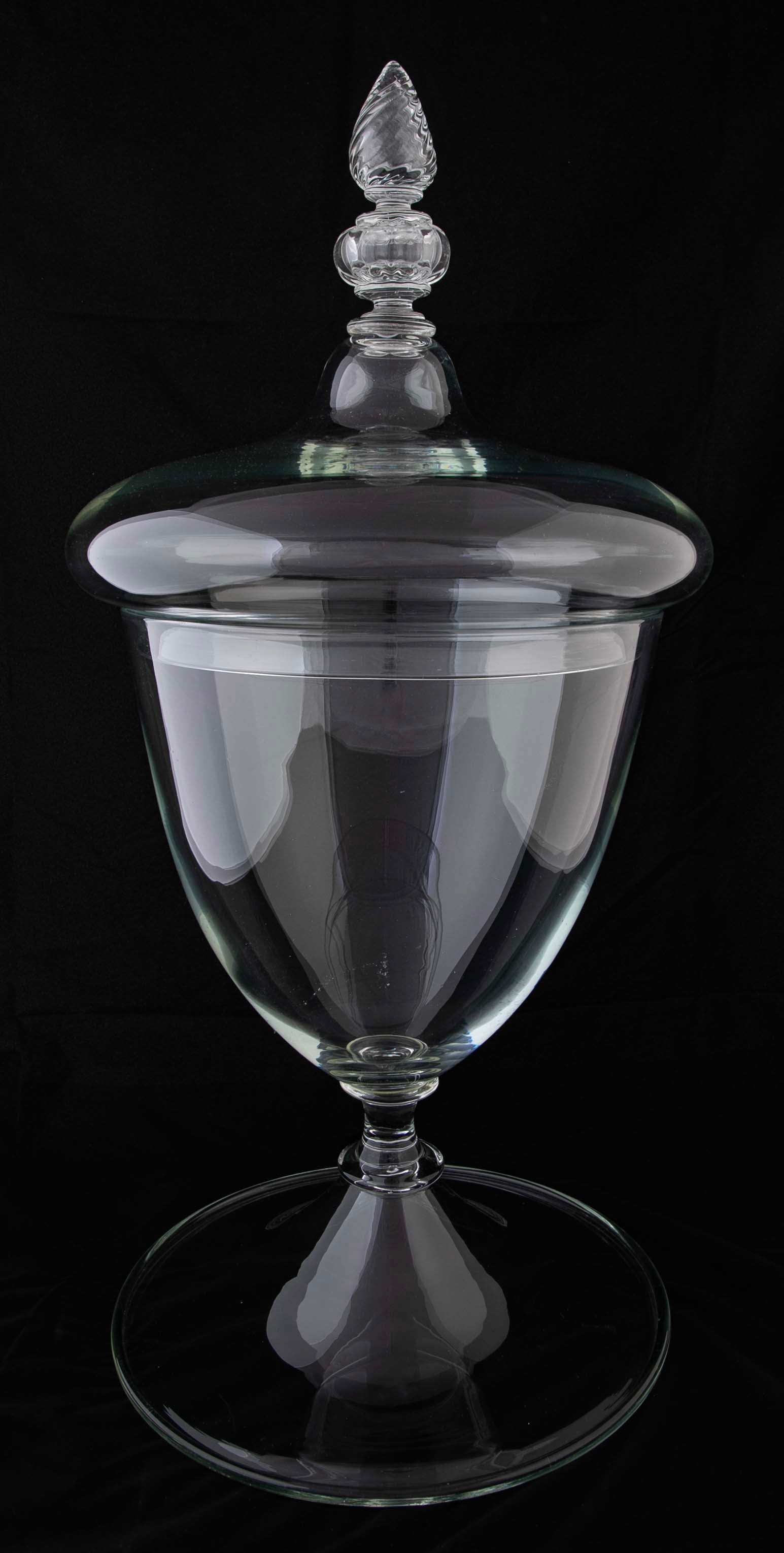 Large Barovier & Toso Covered Glass Urn, Italy