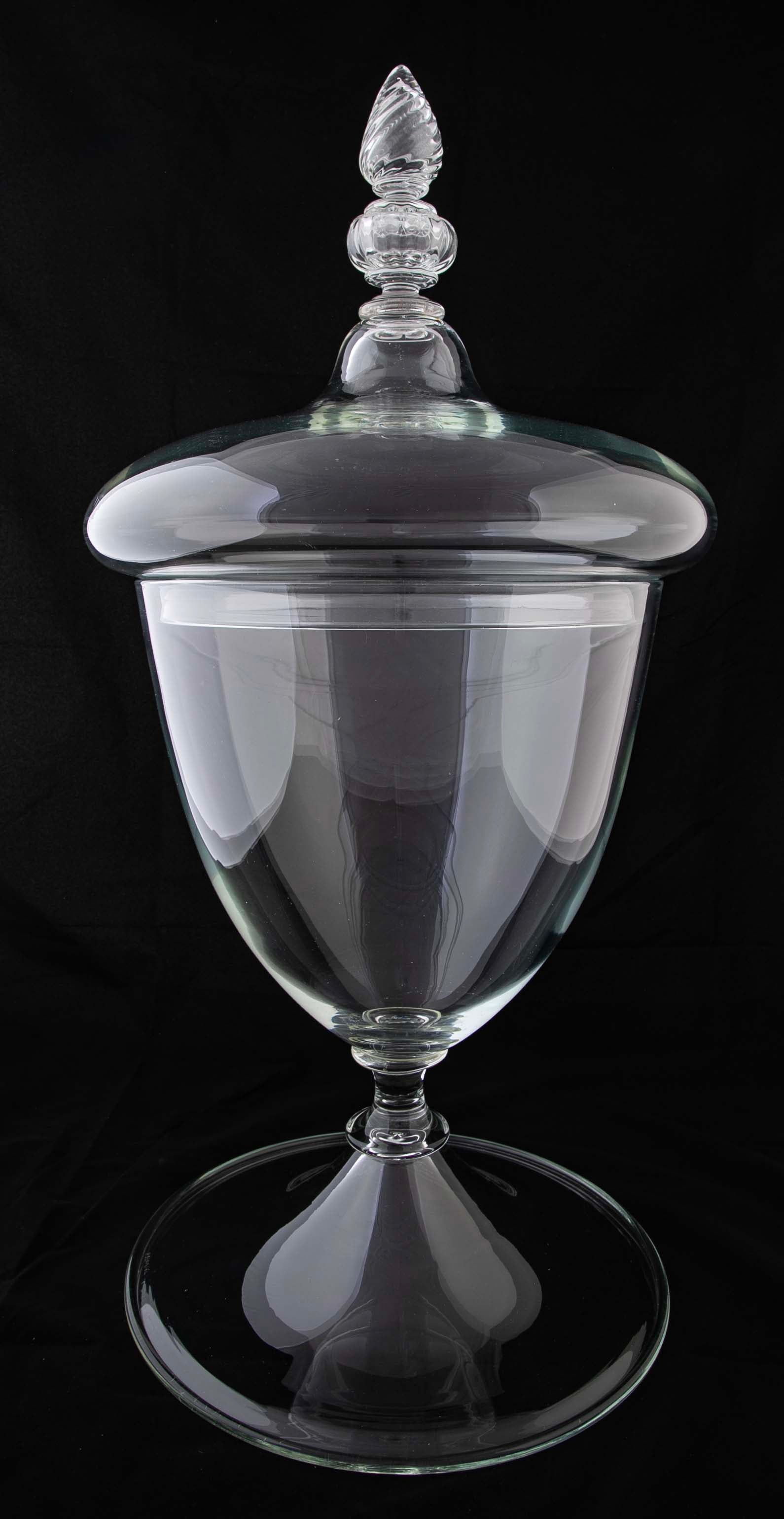Large Barovier & Toso Covered Glass Urn, Italy