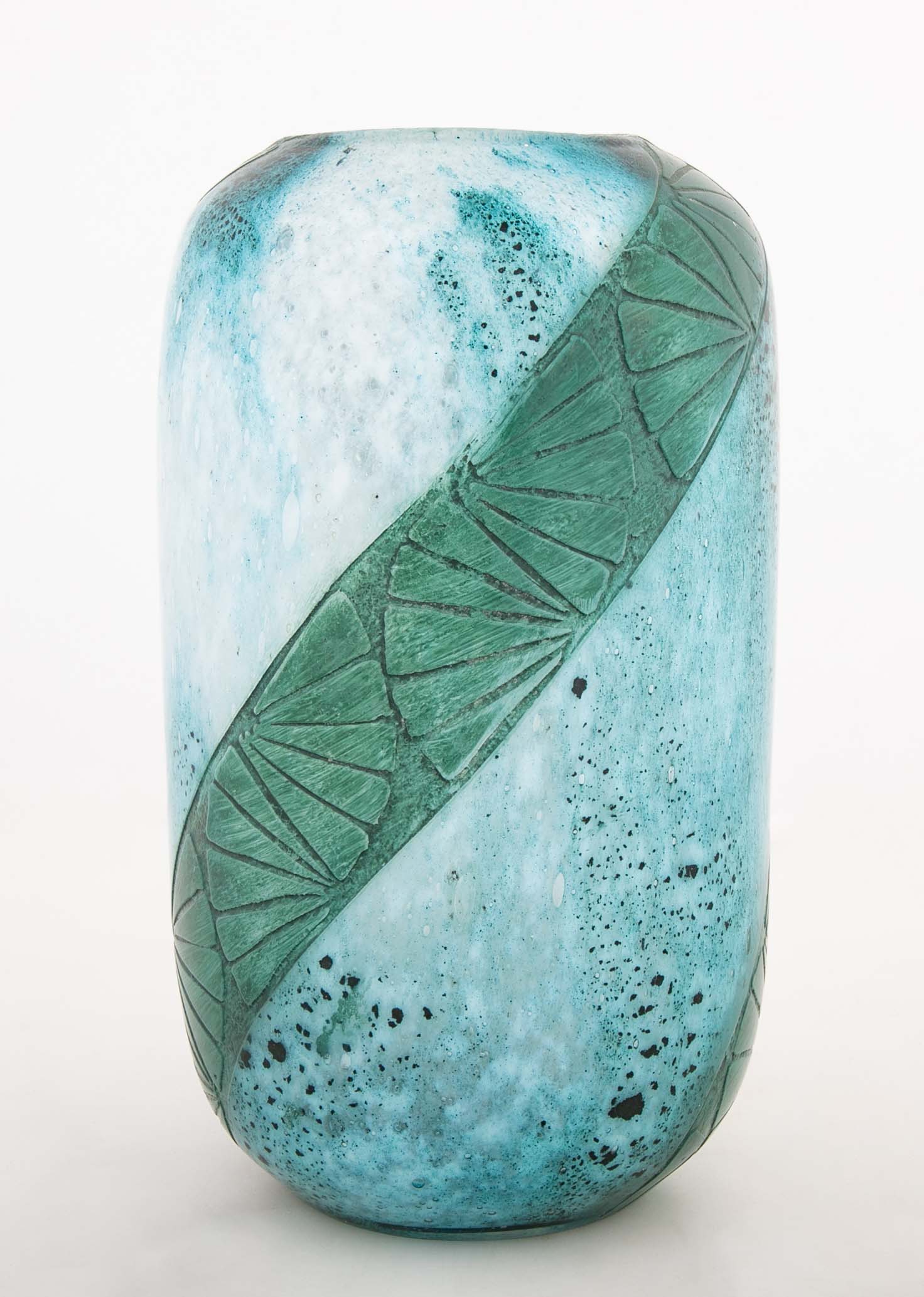 "Vimoutiers" Legras St Denis Glass Works Vase