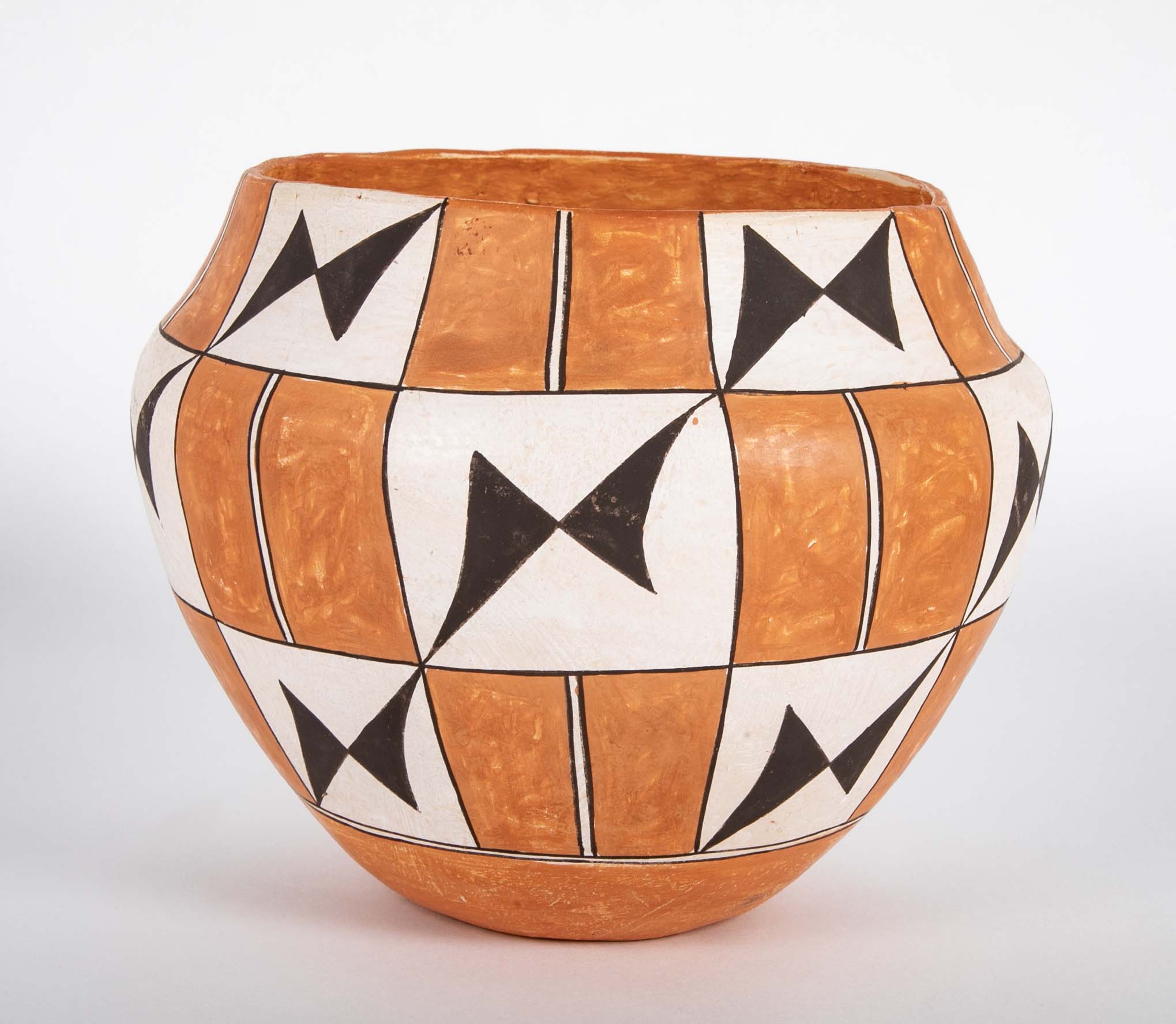 Acoma Pottery Jar by Mary Torivio