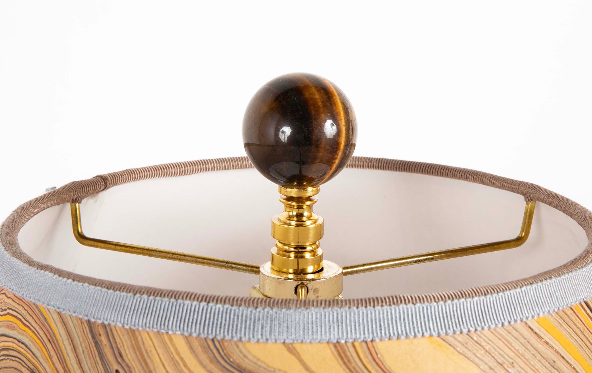 Michigan Tile Company Baluster Form Ceramic Vase now a Lamp