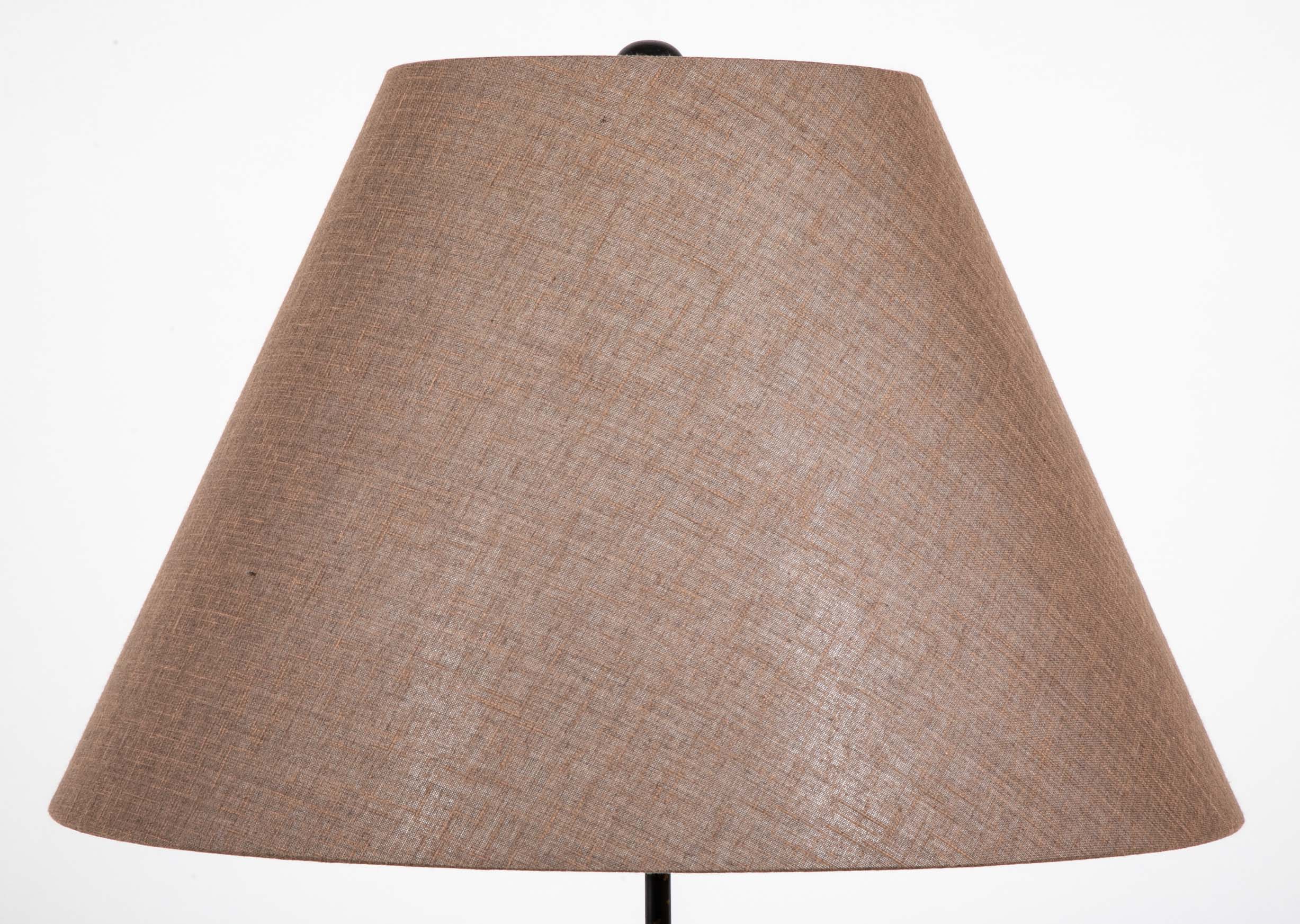 Large Chinese Round Lacquered Container as Lamp