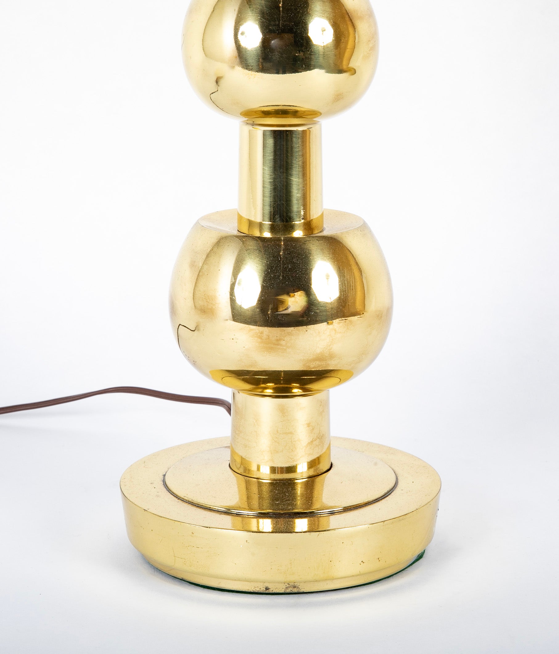 A Brass Lamp Designed by Tommi Parzinger for Stiffel