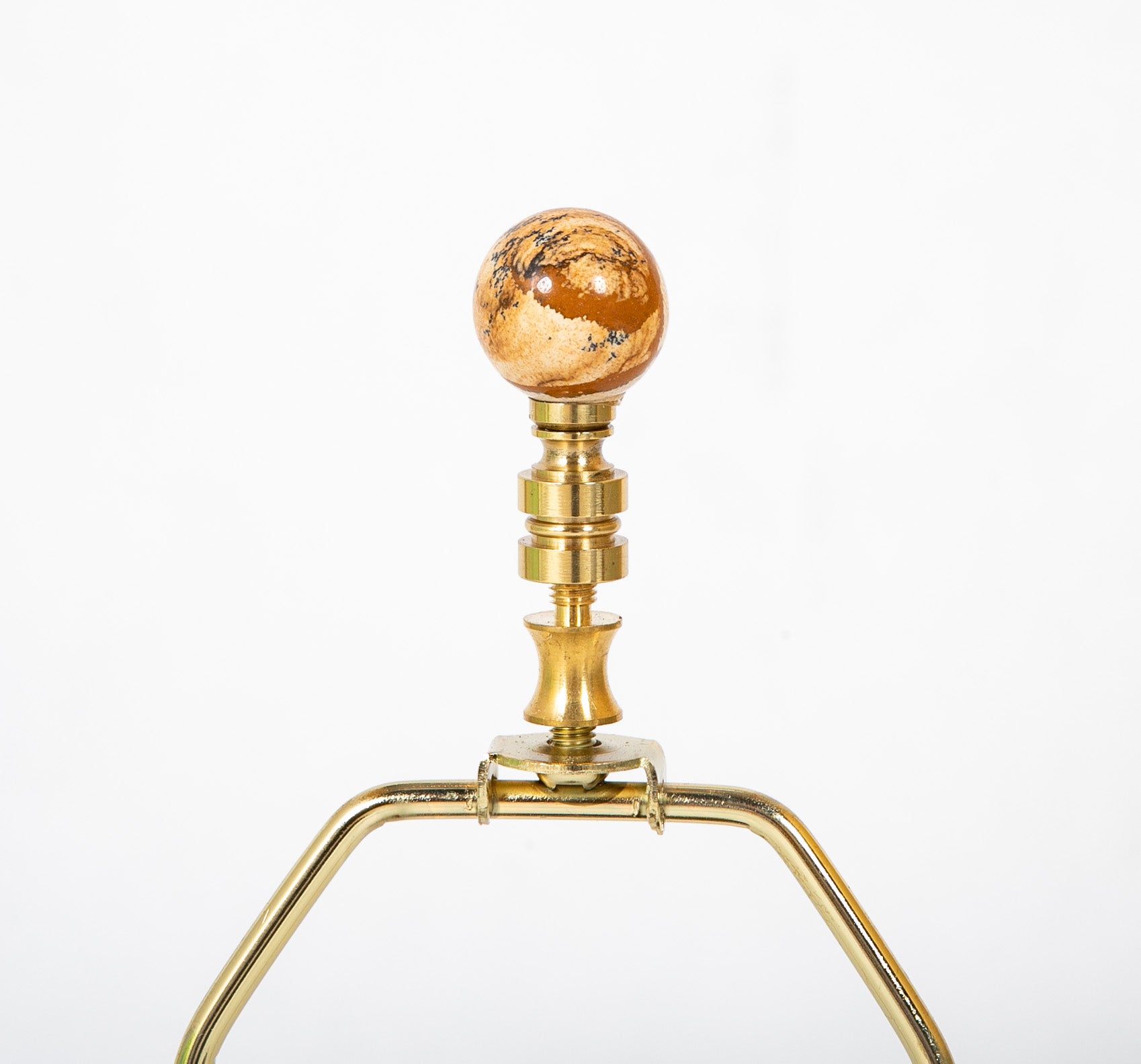 A Pair of Just Andersen Patinated "Disko" Metal Table Lamps
