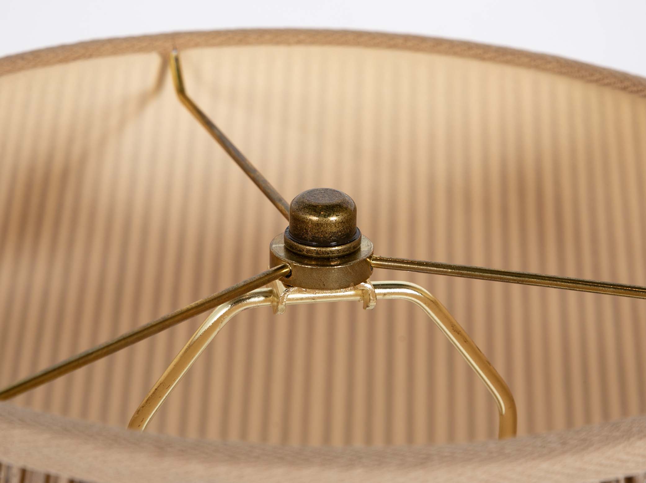 Stylized Bronze Lamp Possibly by Jansen