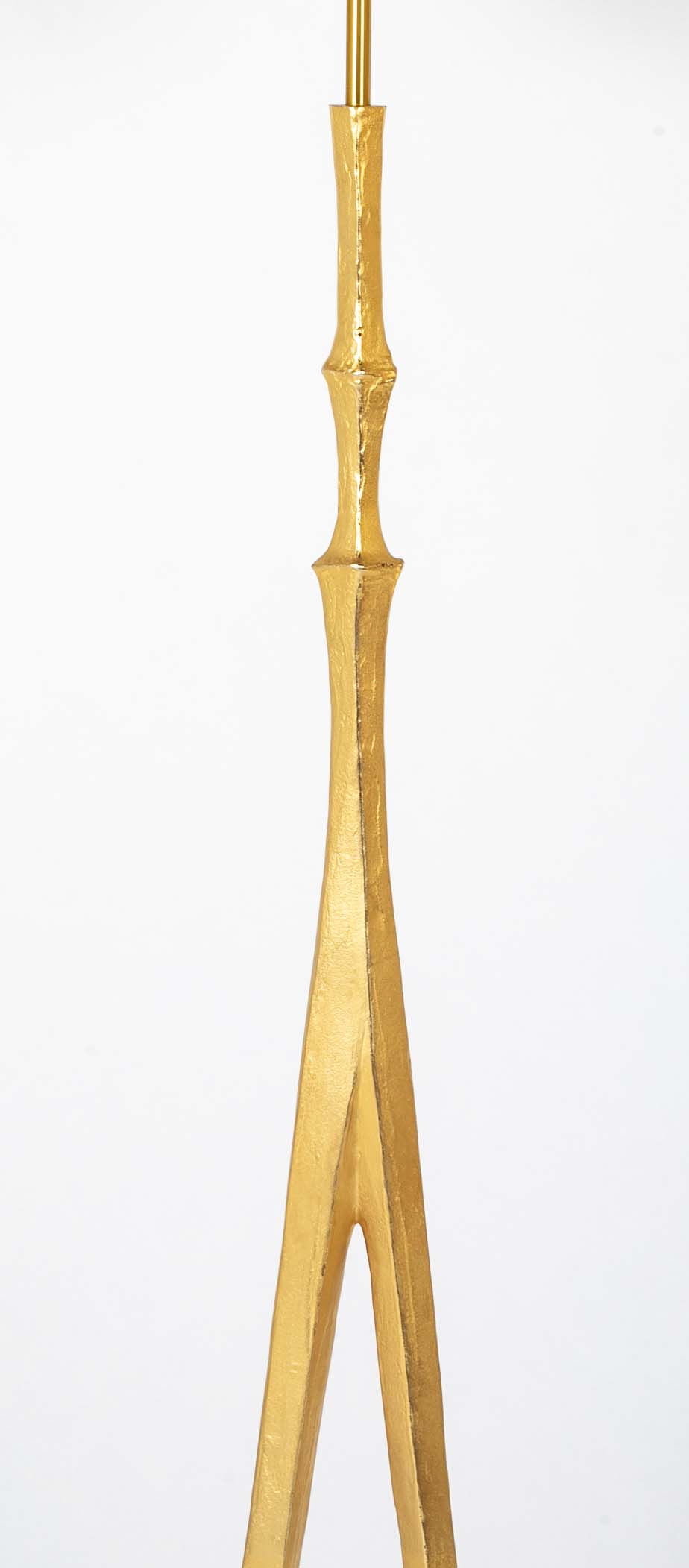 Felix Agostini (1910-1980) & Maison Charles Dore Bronze Standing Lamp