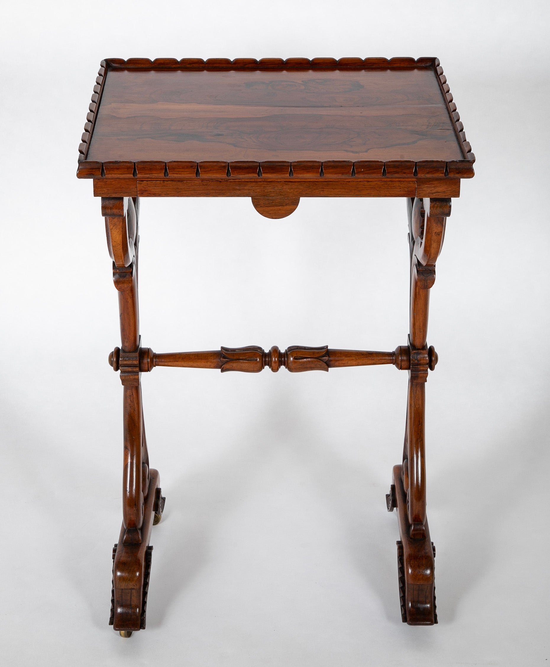 Late 19th Century Rosewood Lamp Table
