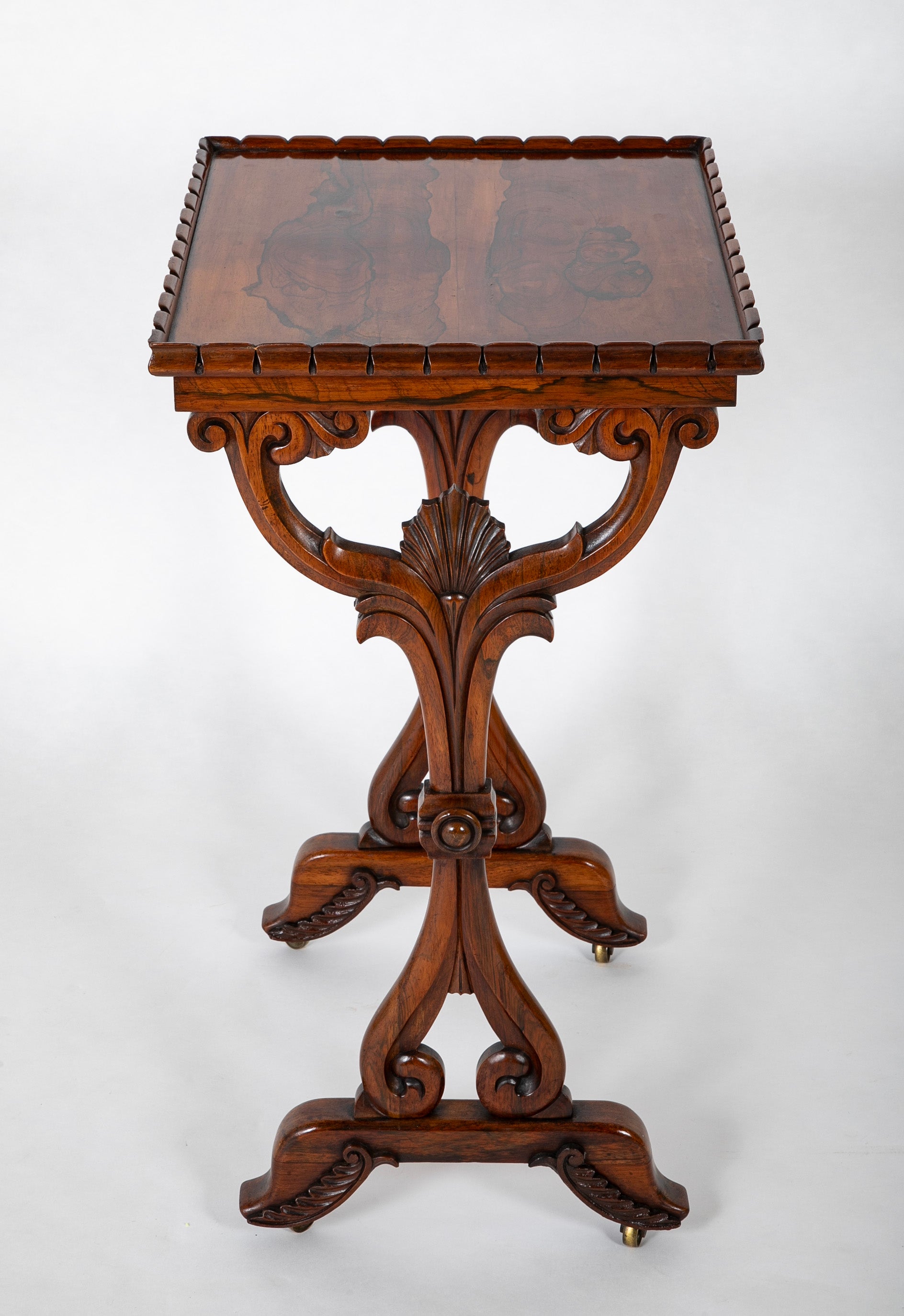 Late 19th Century Rosewood Lamp Table