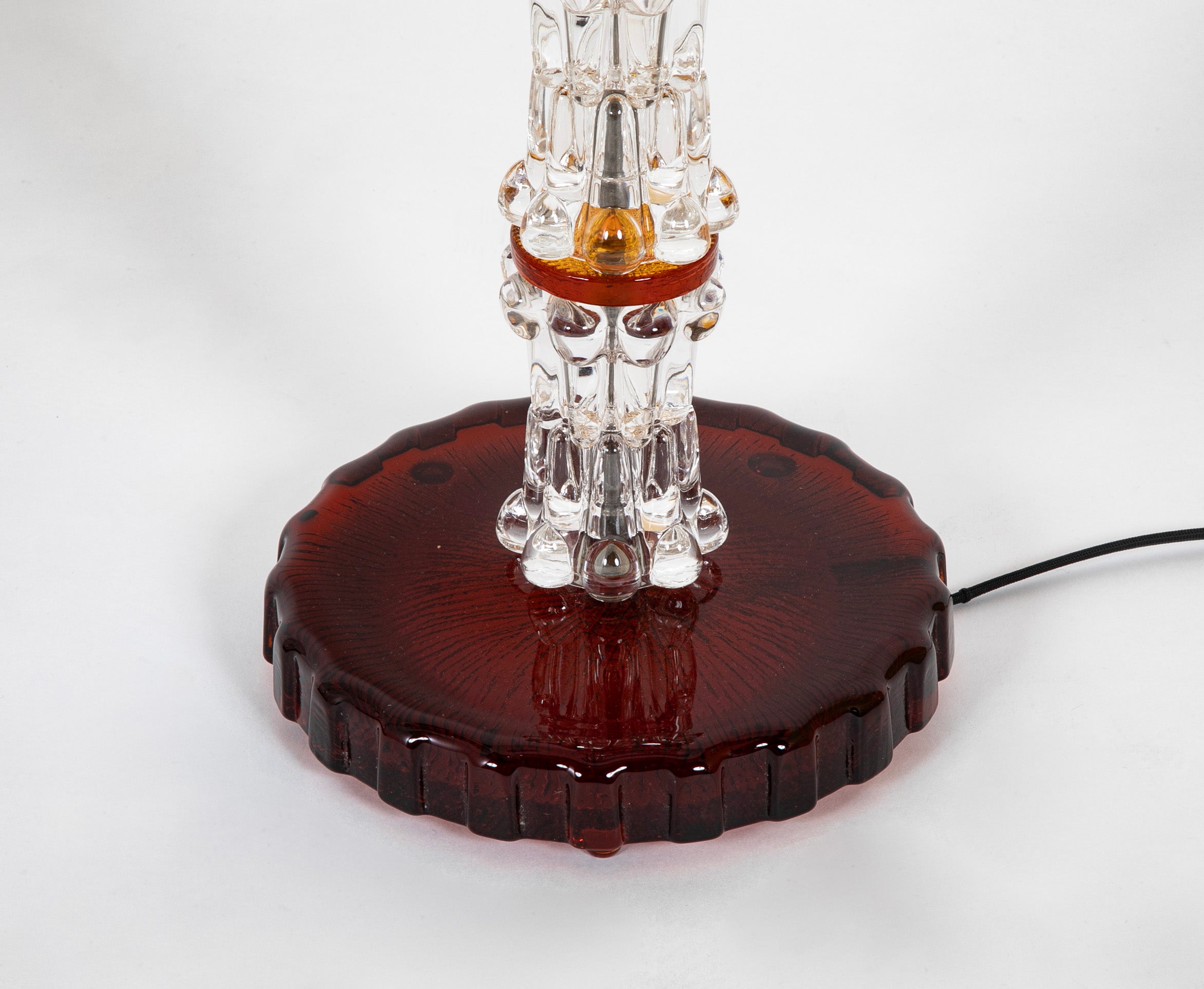 A Near Pair of Orrefors Lamps