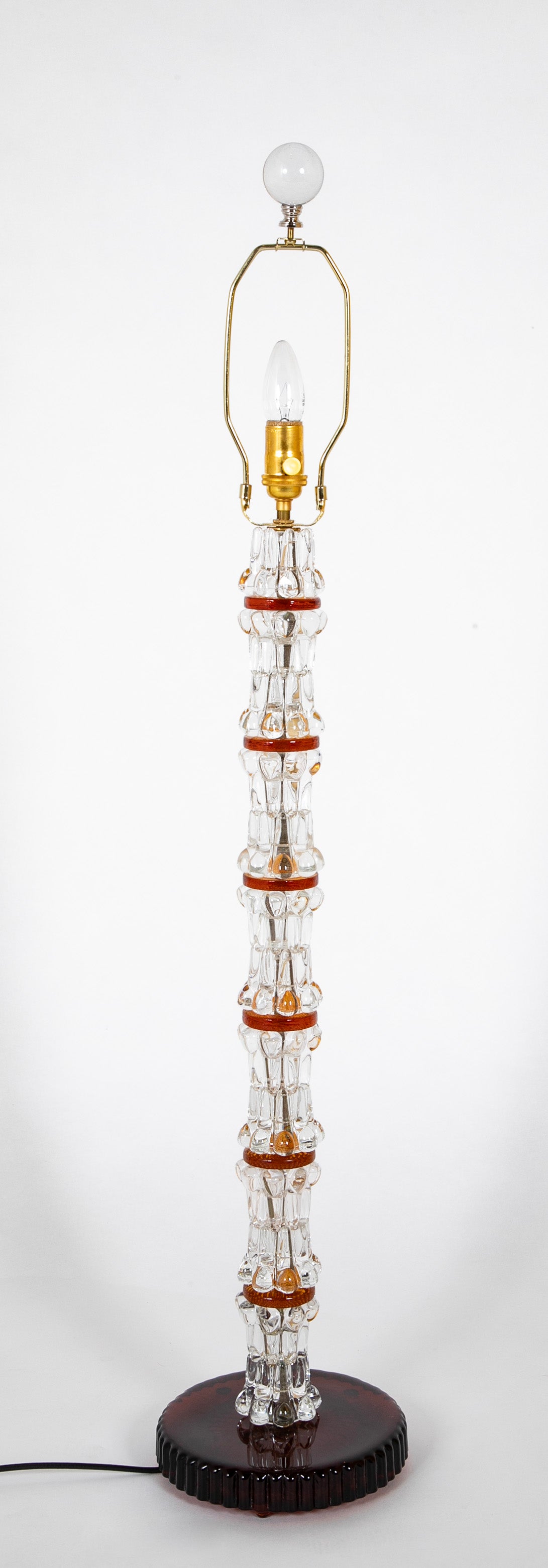 A Near Pair of Orrefors Lamps