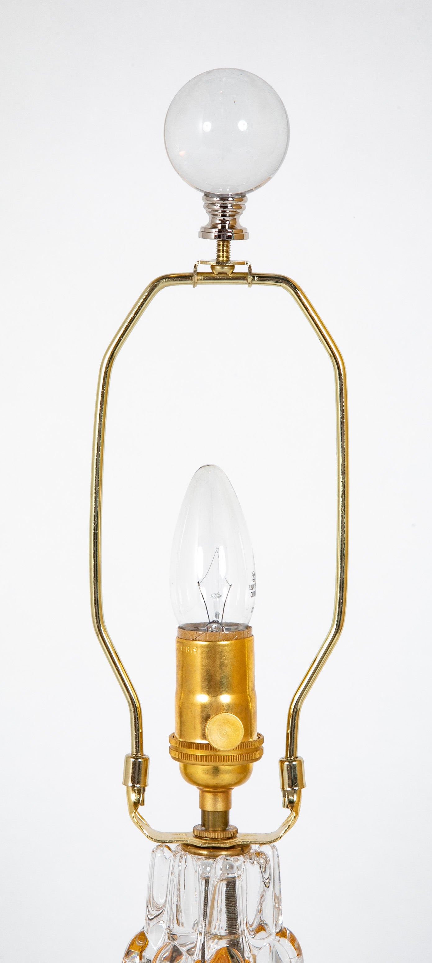 A Near Pair of Orrefors Lamps