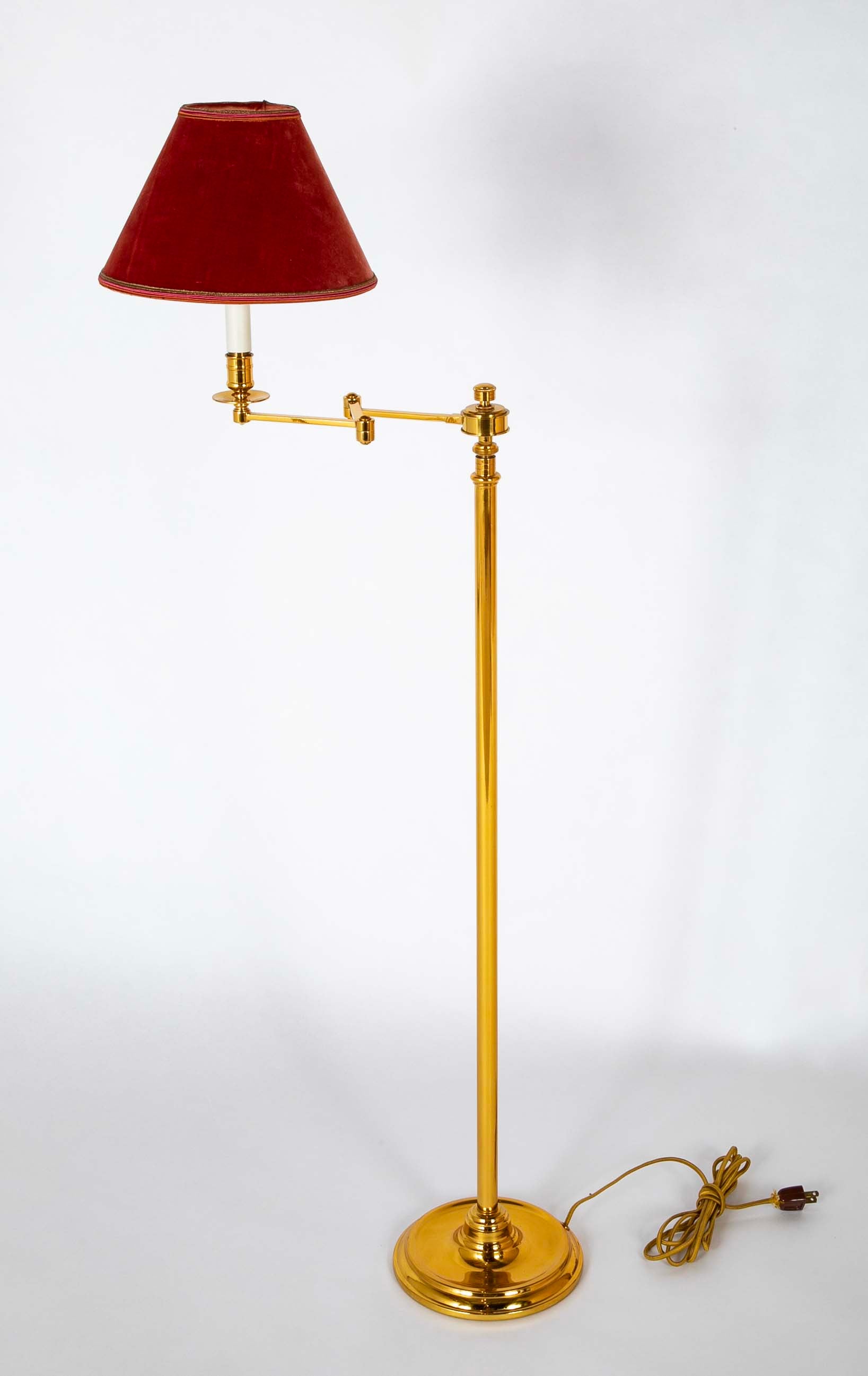 2 French Gilt Brass Lamps by Maison Meilleur - Priced Individually