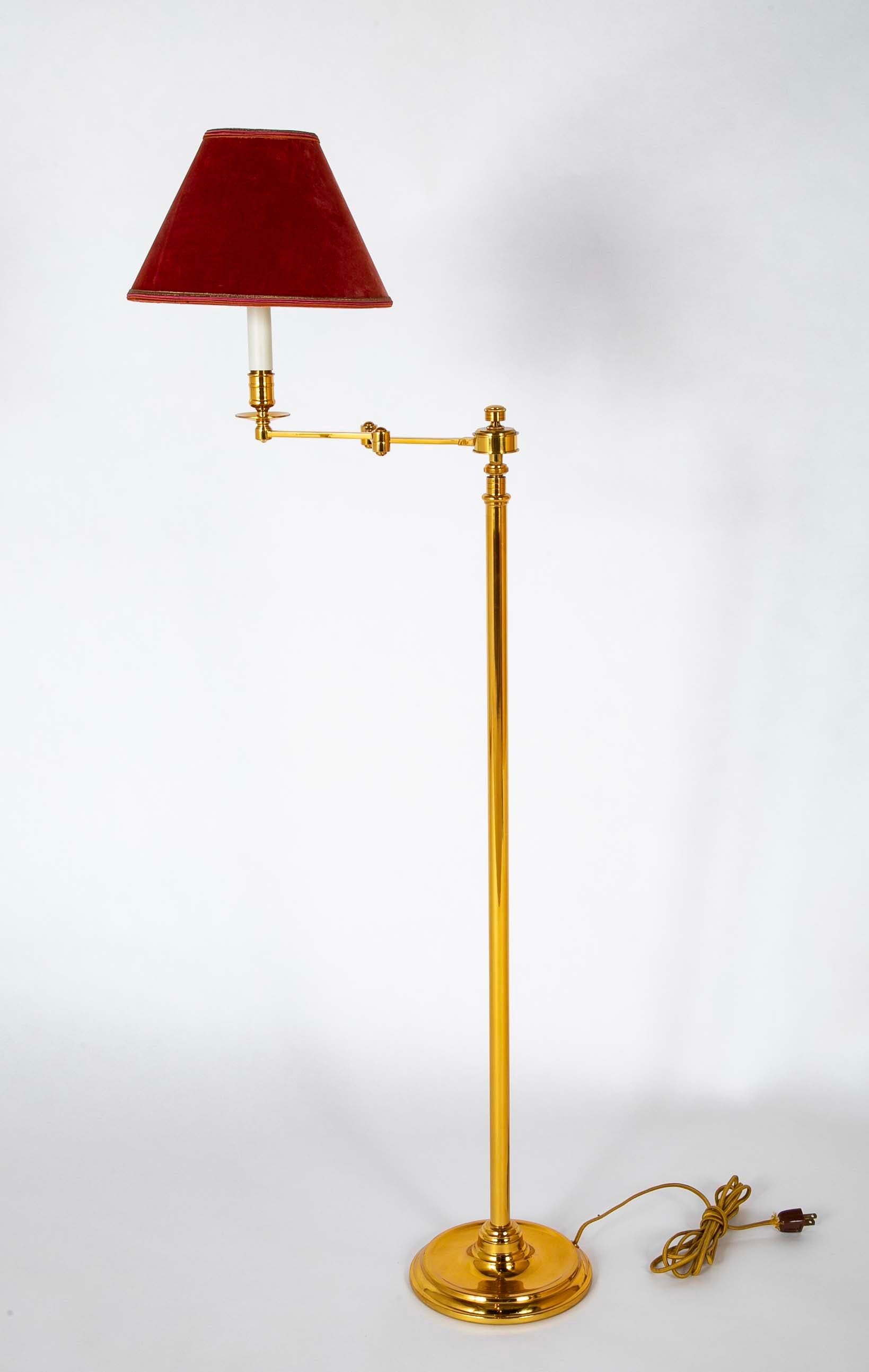 2 French Gilt Brass Lamps by Maison Meilleur - Priced Individually