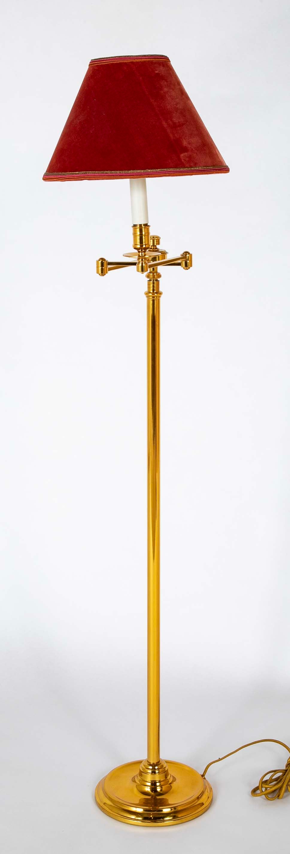 2 French Gilt Brass Lamps by Maison Meilleur - Priced Individually