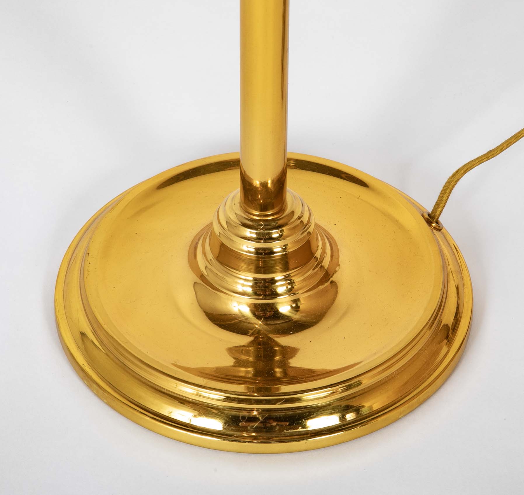 2 French Gilt Brass Lamps by Maison Meilleur - Priced Individually
