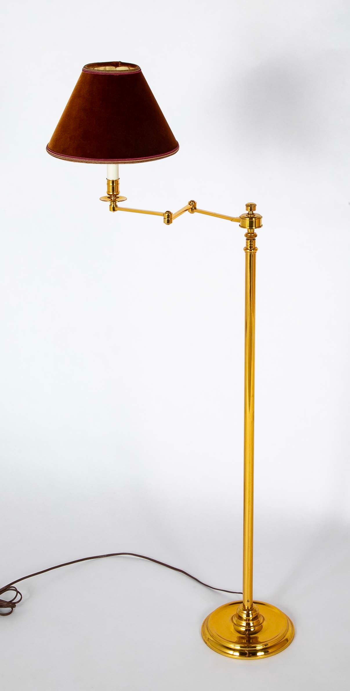 2 French Gilt Brass Lamps by Maison Meilleur - Priced Individually