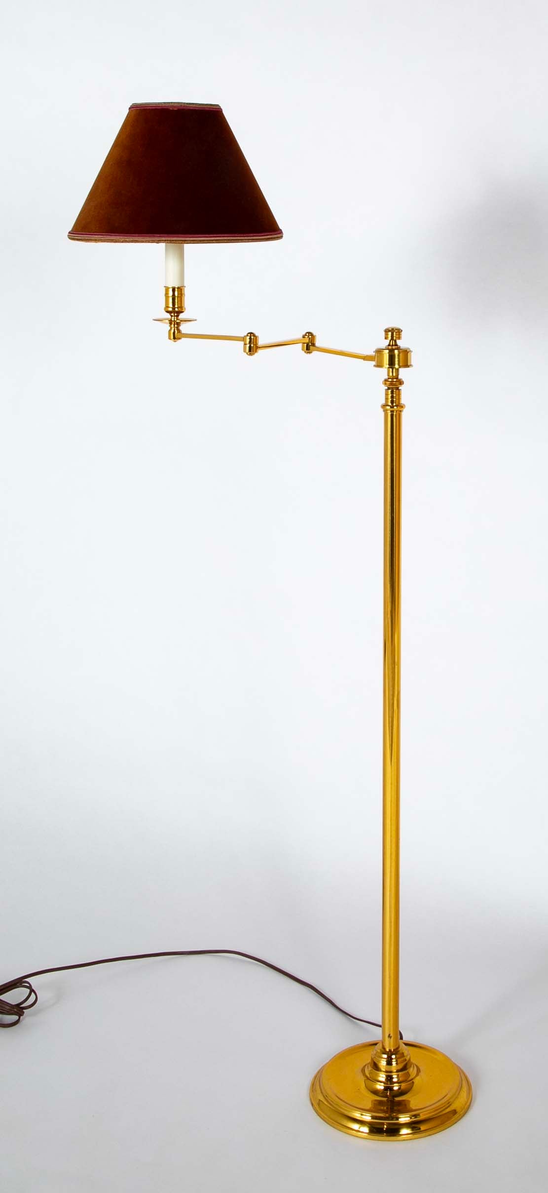 2 French Gilt Brass Lamps by Maison Meilleur - Priced Individually
