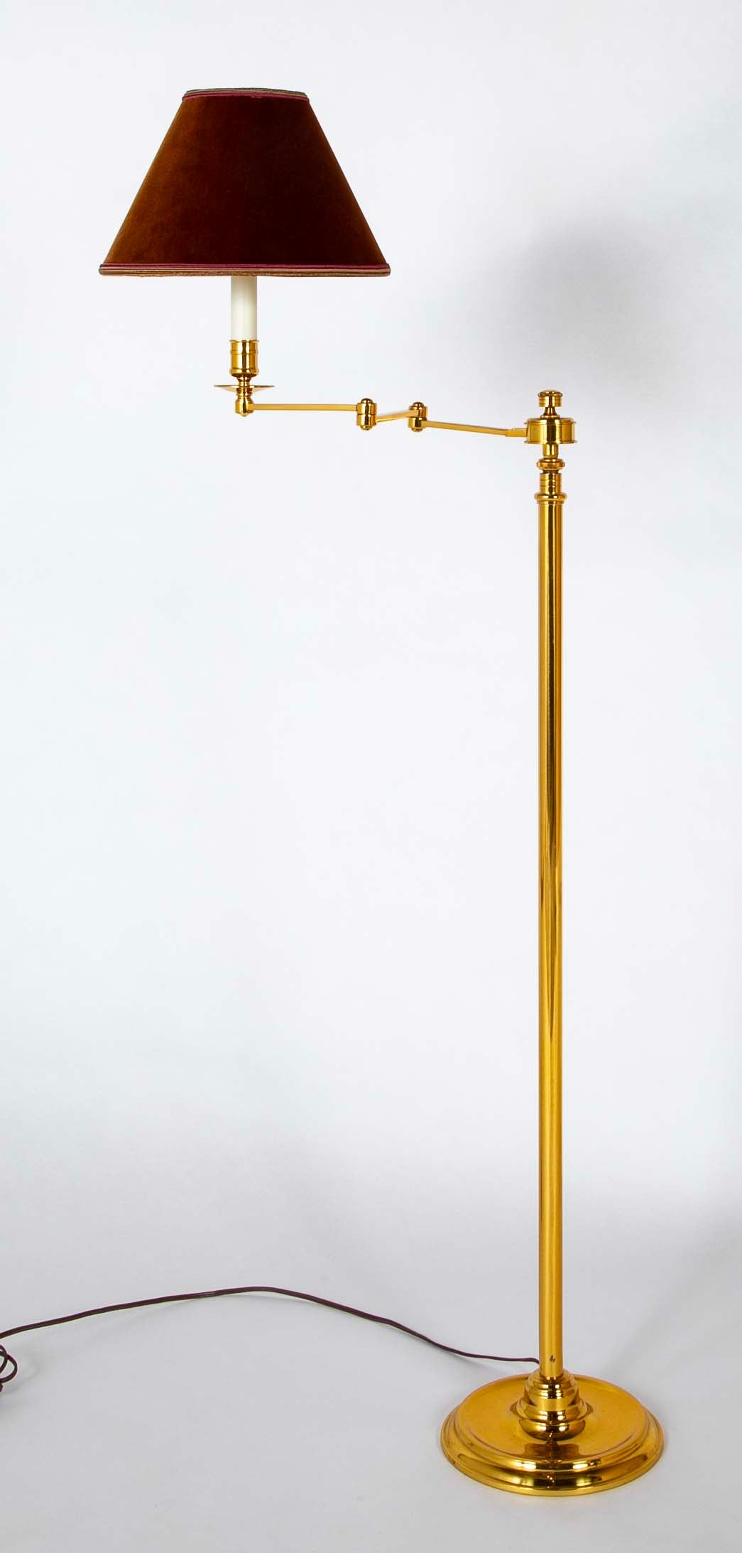 2 French Gilt Brass Lamps by Maison Meilleur - Priced Individually