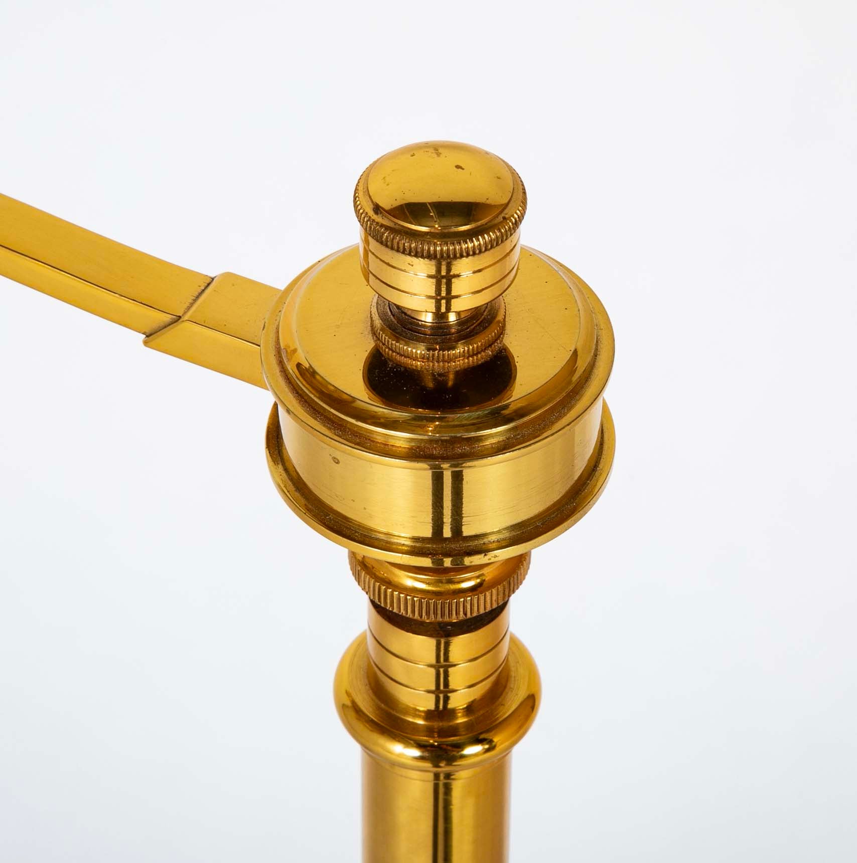2 French Gilt Brass Lamps by Maison Meilleur - Priced Individually