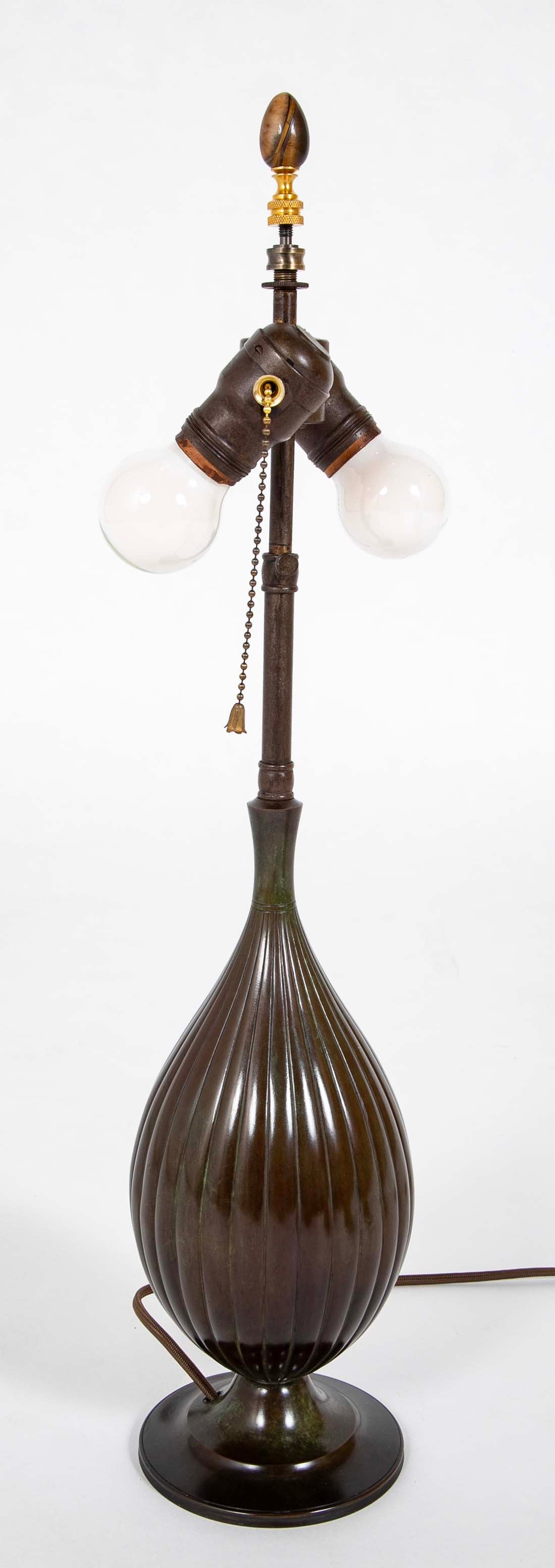 A Just Andersen Bronze Table Lamp