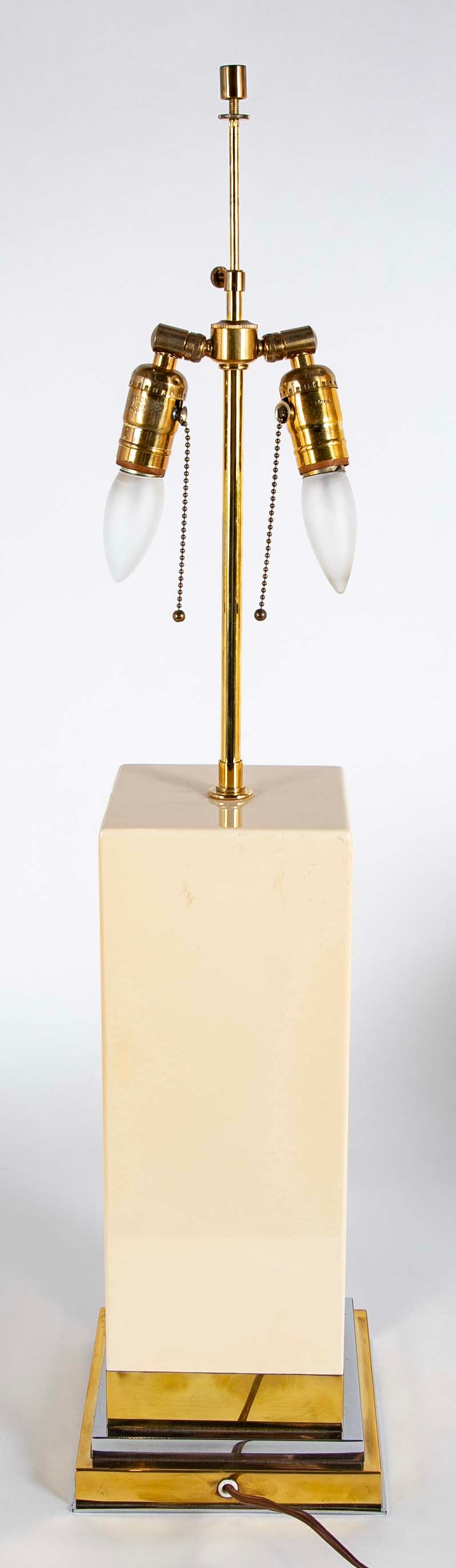 Pair of Mid-Century Table Lamps by Jean Claude Mahey