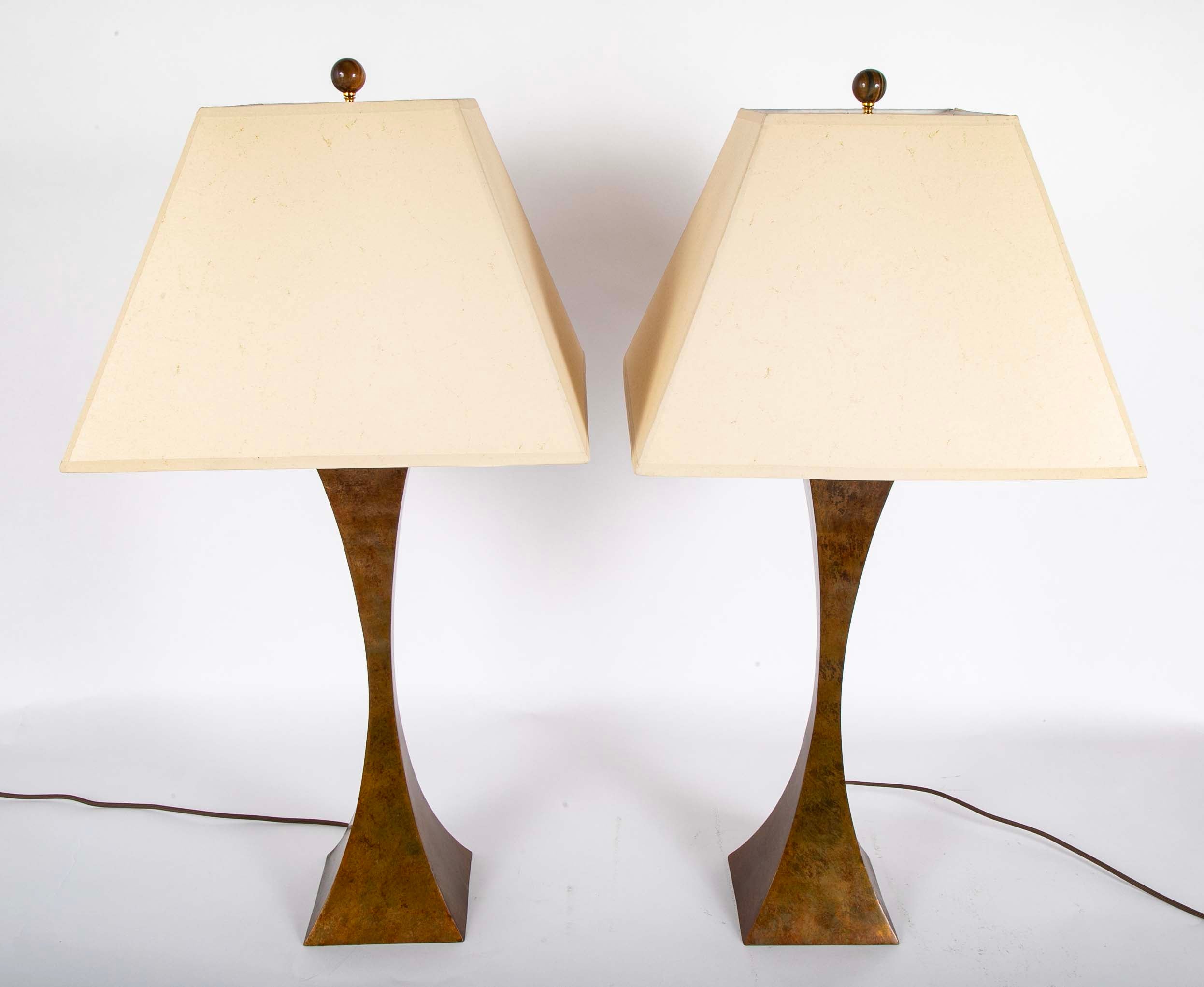 Pair of Lamps by Stewart Ross James for Hansen