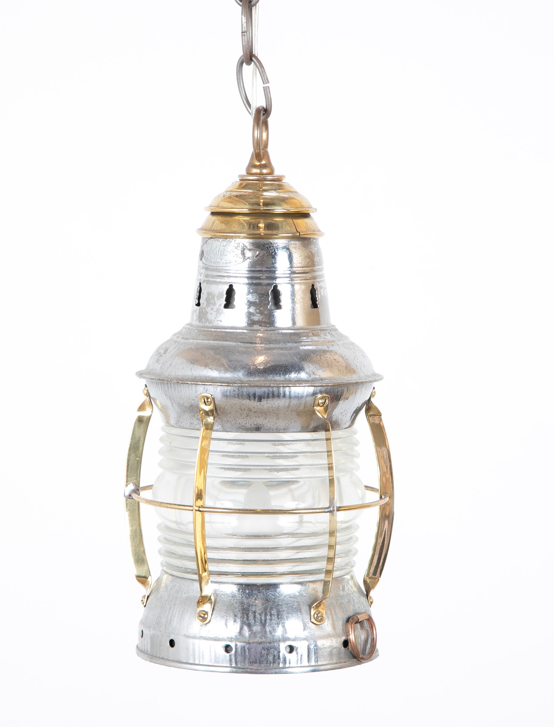 Wilcox Crittenden & Co Iron & Brass Lantern