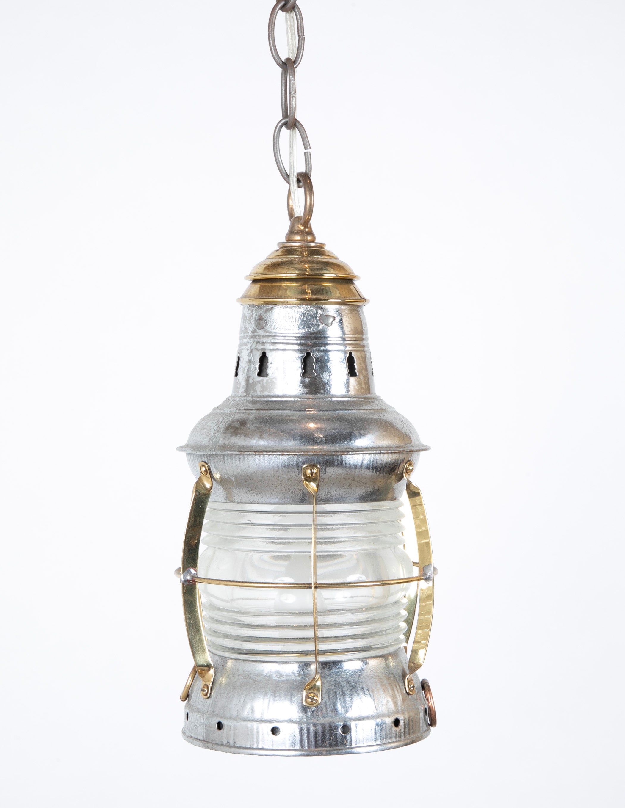 Wilcox Crittenden & Co Iron & Brass Lantern