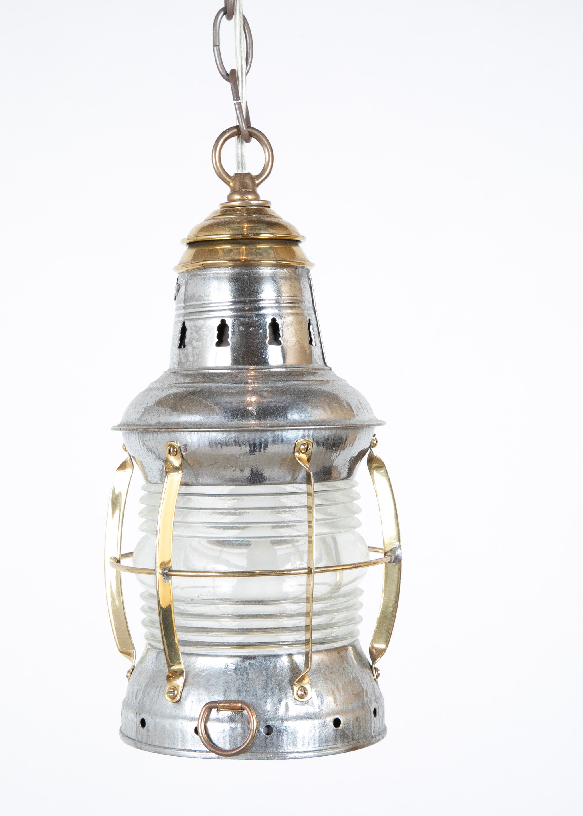 Wilcox Crittenden & Co Iron & Brass Lantern