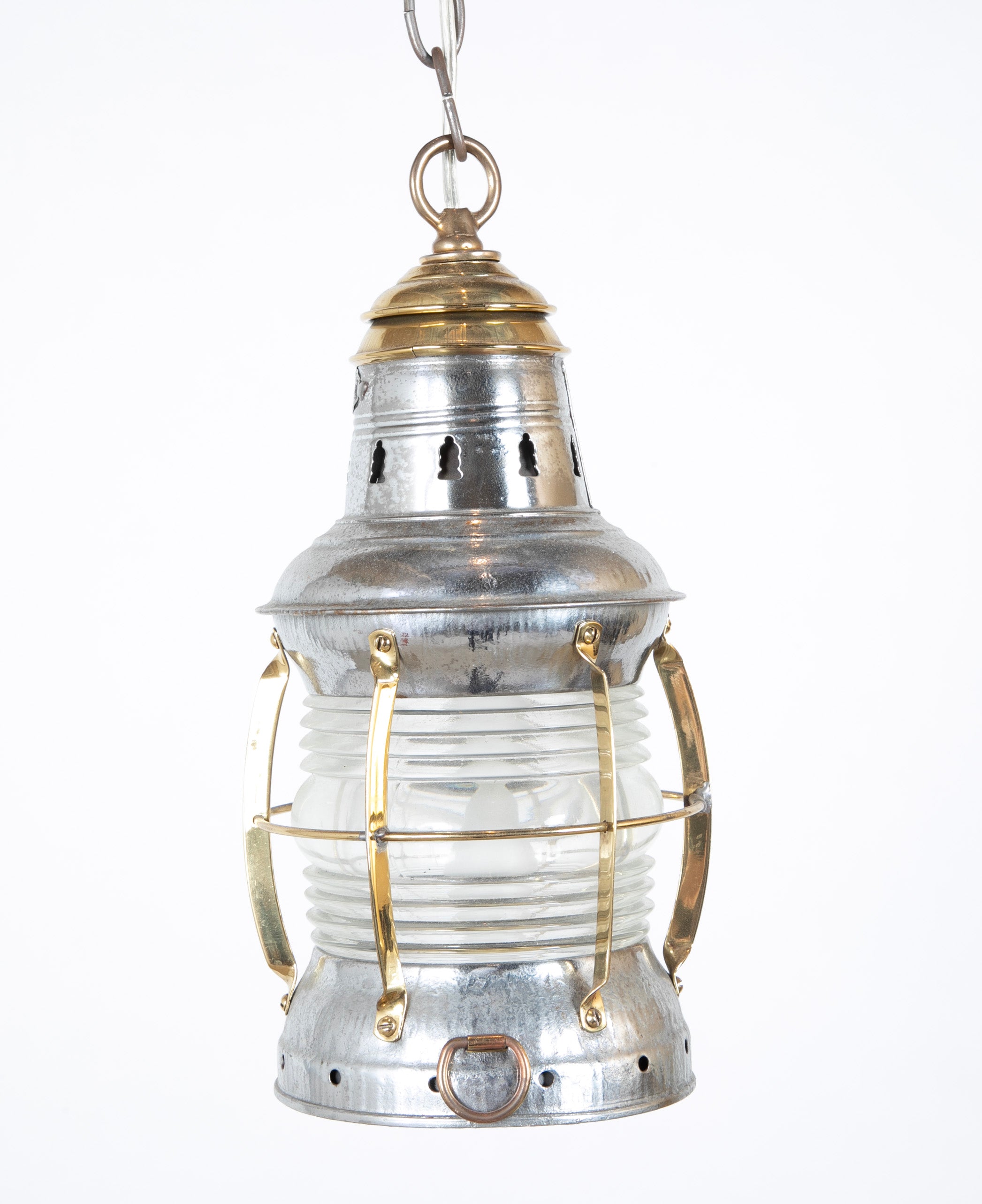Wilcox Crittenden & Co Iron & Brass Lantern