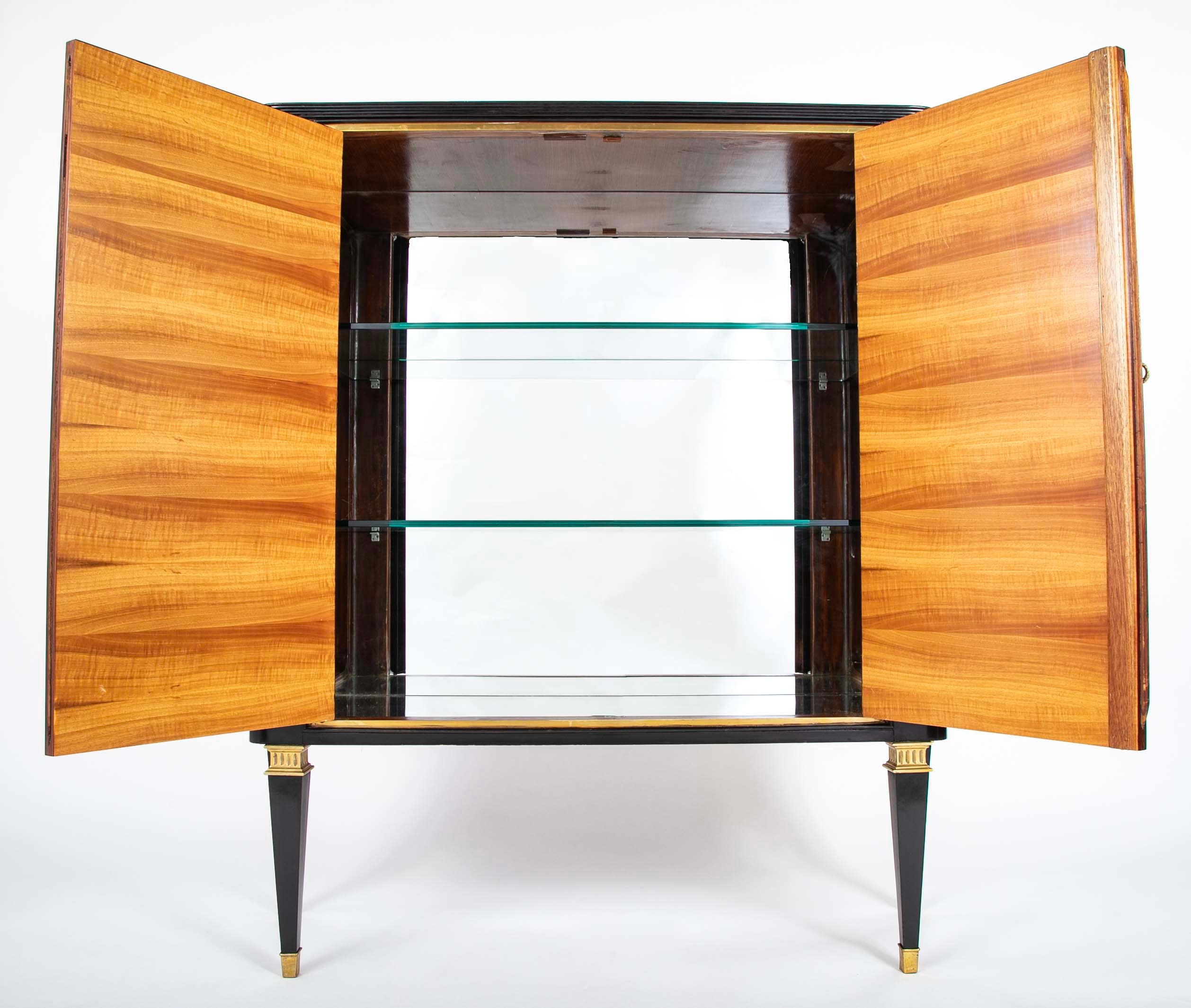 The Paolo Buffa Black Lacquer Cabinet