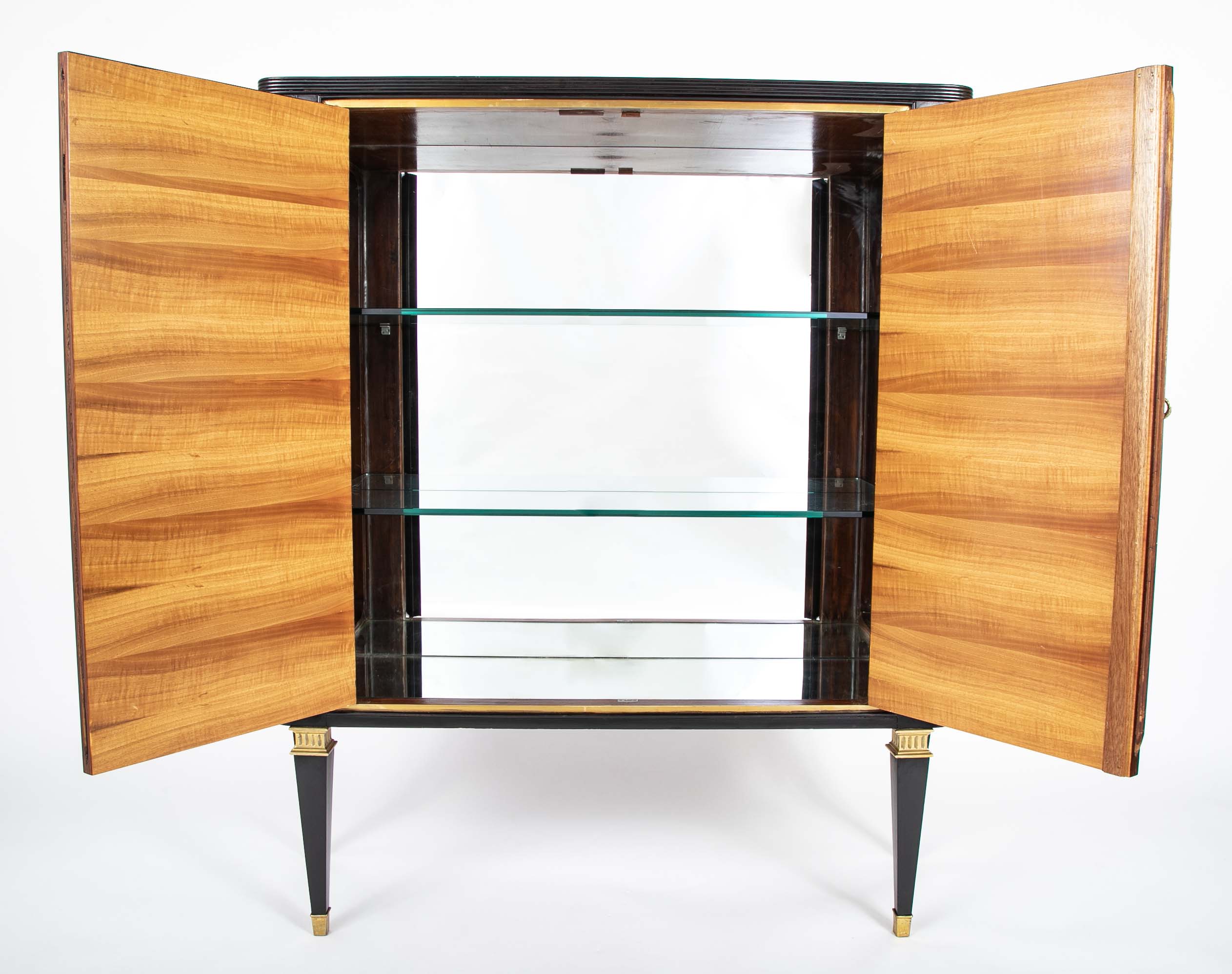 The Paolo Buffa Black Lacquer Cabinet