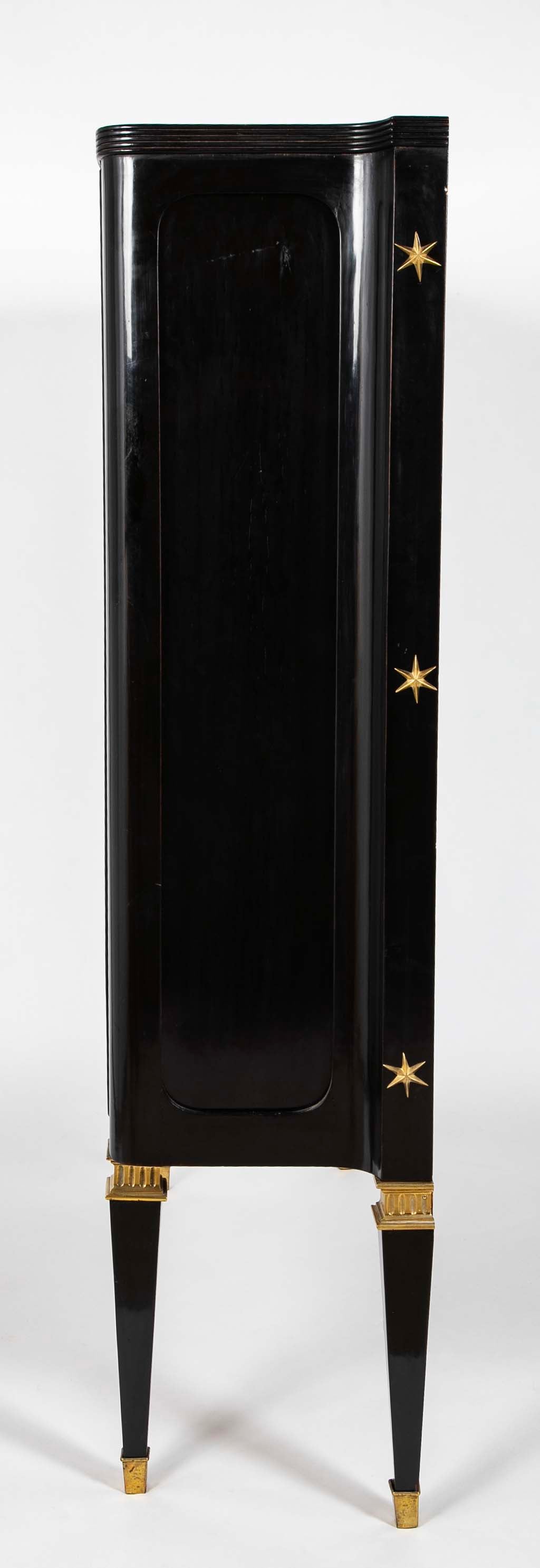 The Paolo Buffa Black Lacquer Cabinet
