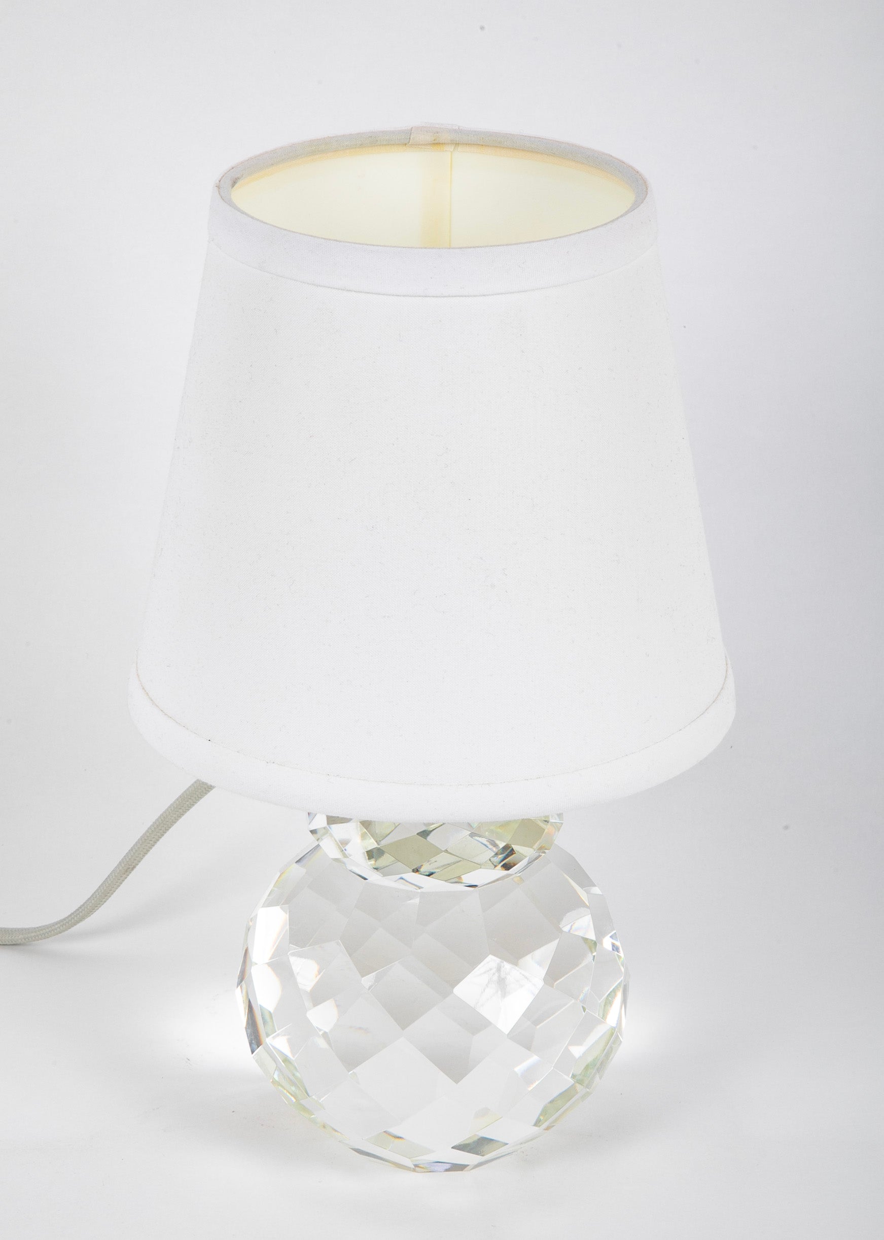 Ralph Lauren Faceted Crystal Table Lamp
