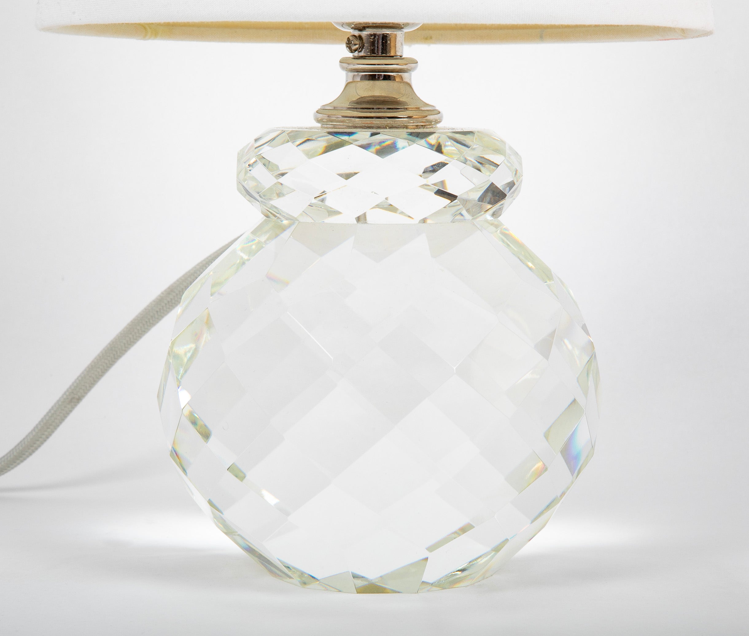 Ralph Lauren Faceted Crystal Table Lamp