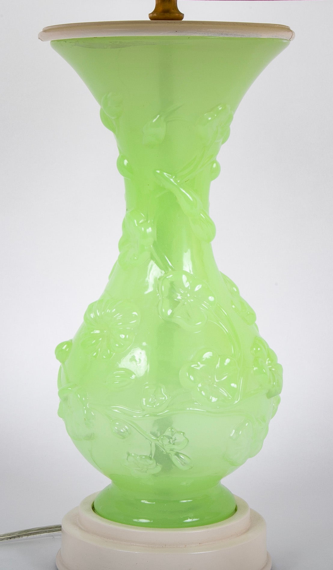 American Pressed Glass Vases now Table Lamps